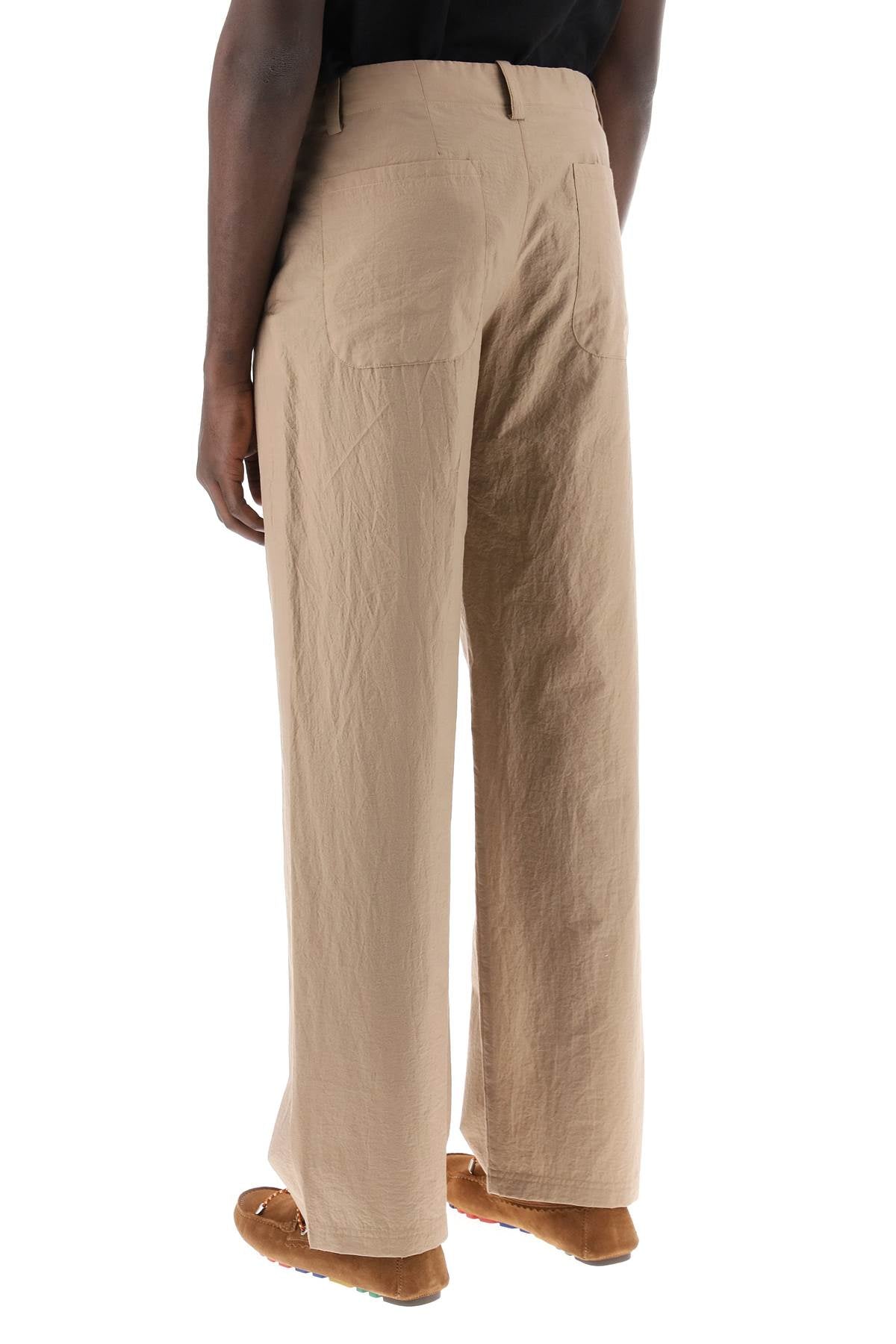 A.P.C. Mathurin Wide Leg Crepe Pants image 2