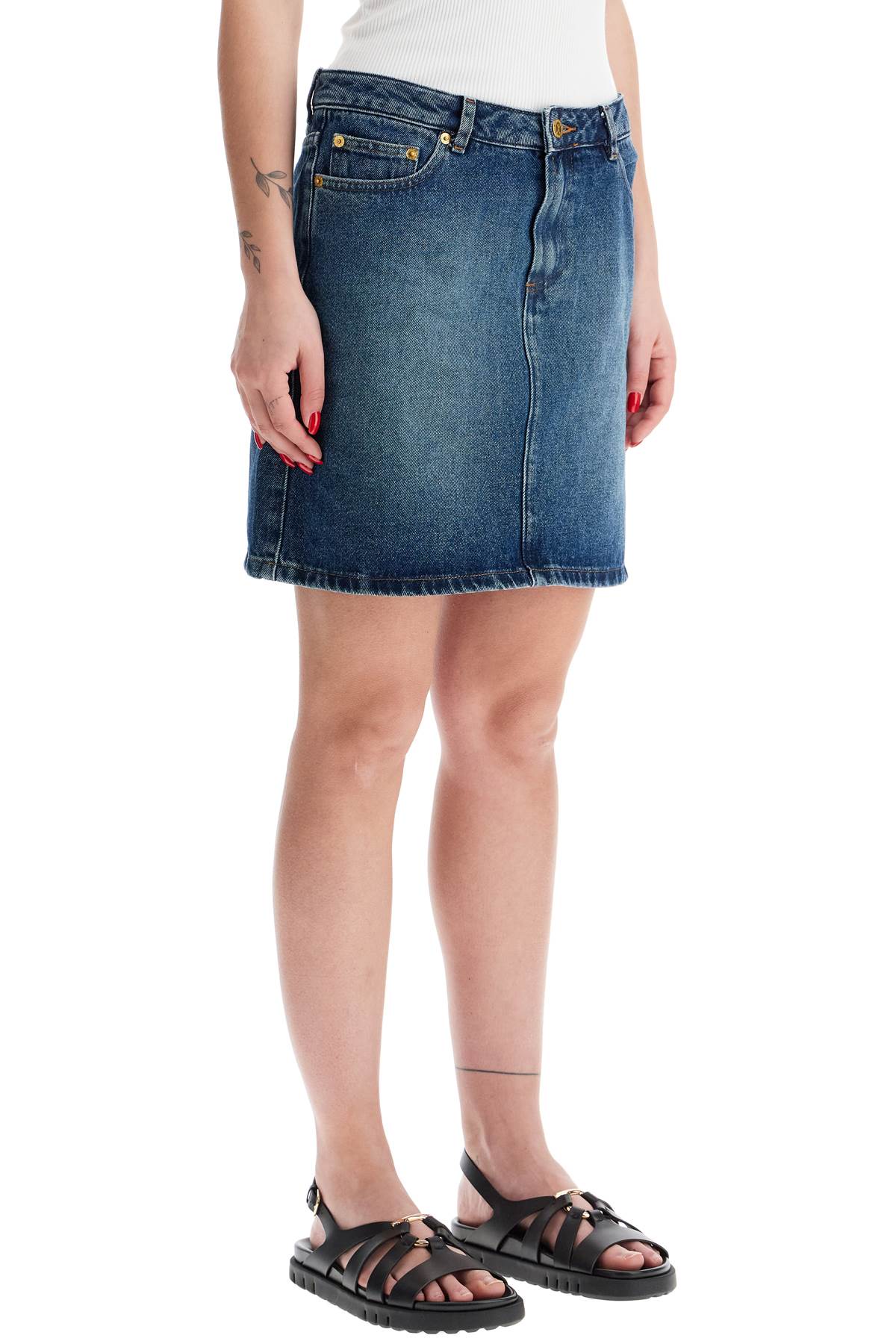 A.P.C. denim mini skirt image 1