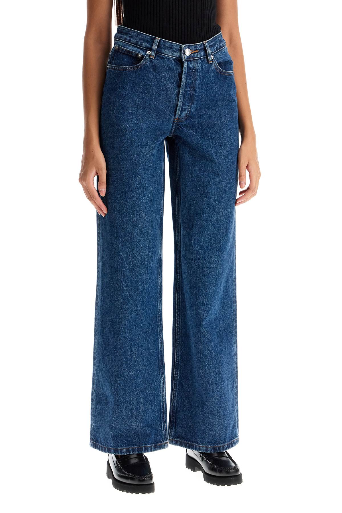 A.P.C. straight-cut elisabeth jeans image 1