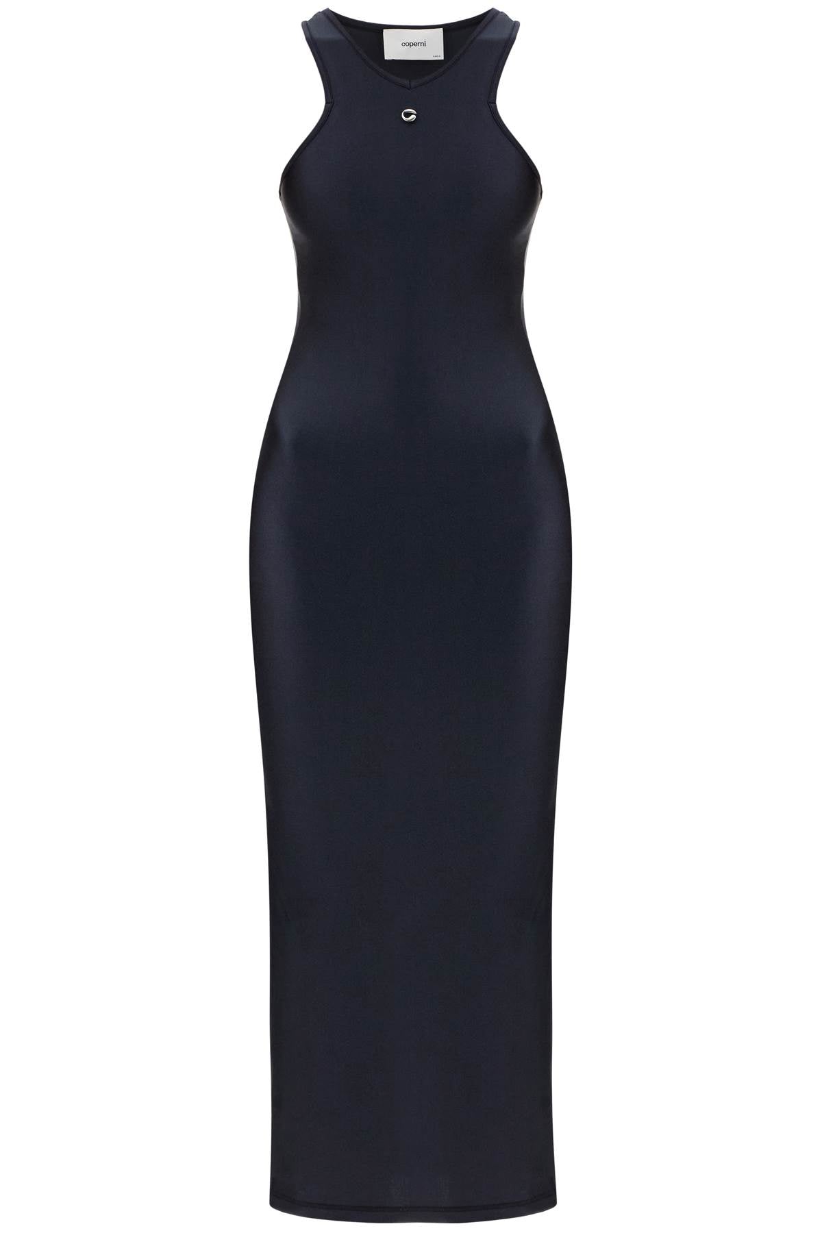 Coperni shiny jersey midi dress in image 0