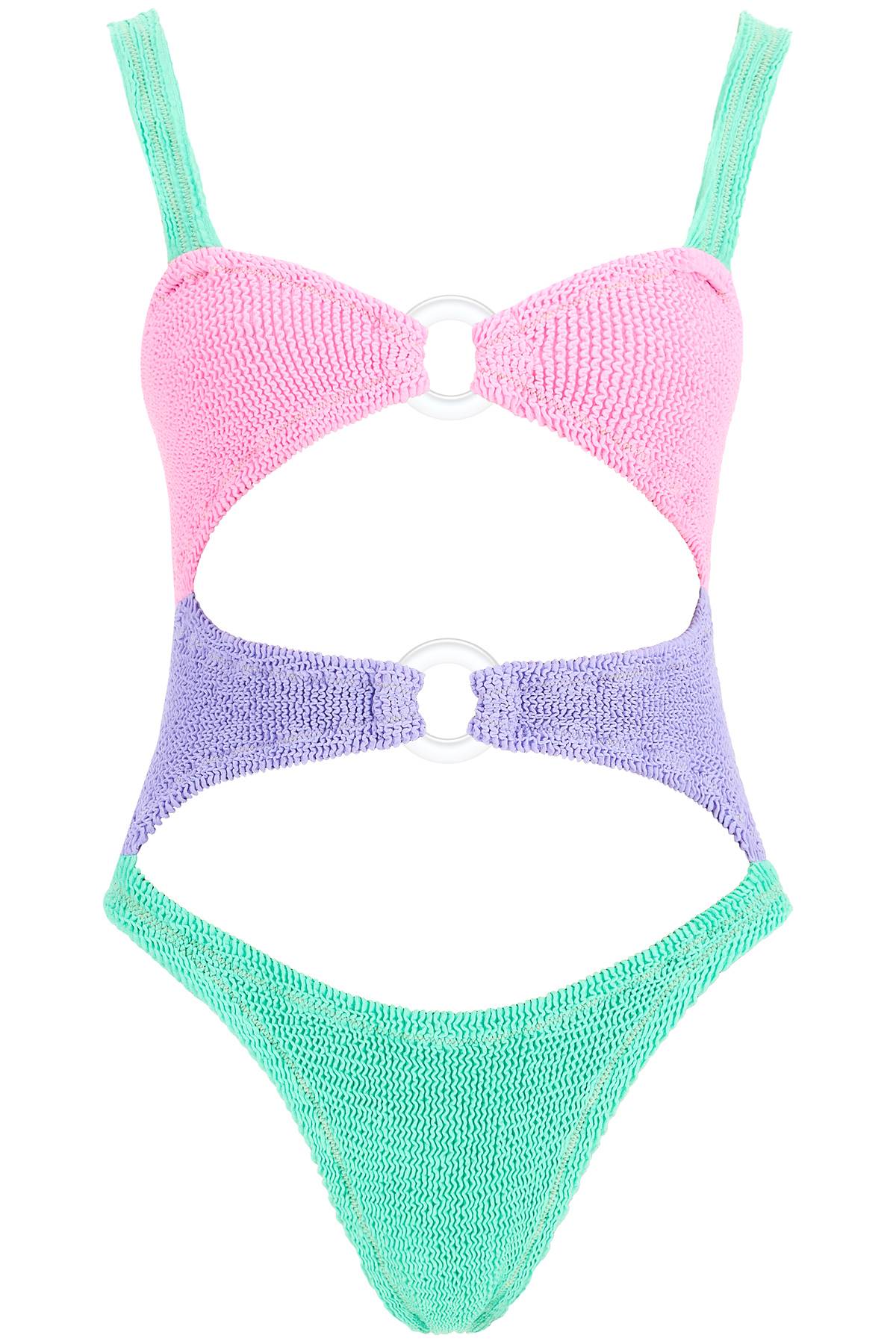 Reina Olga Color-Block Cutout One-Piece Swimsuit image 0