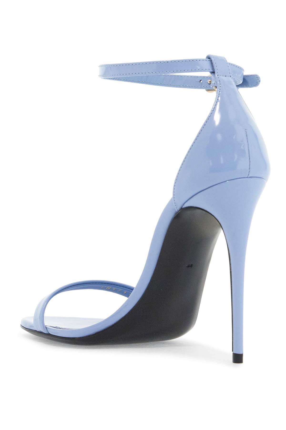 Dolce & Gabbana Glossy Leather Stiletto Sandals image 2