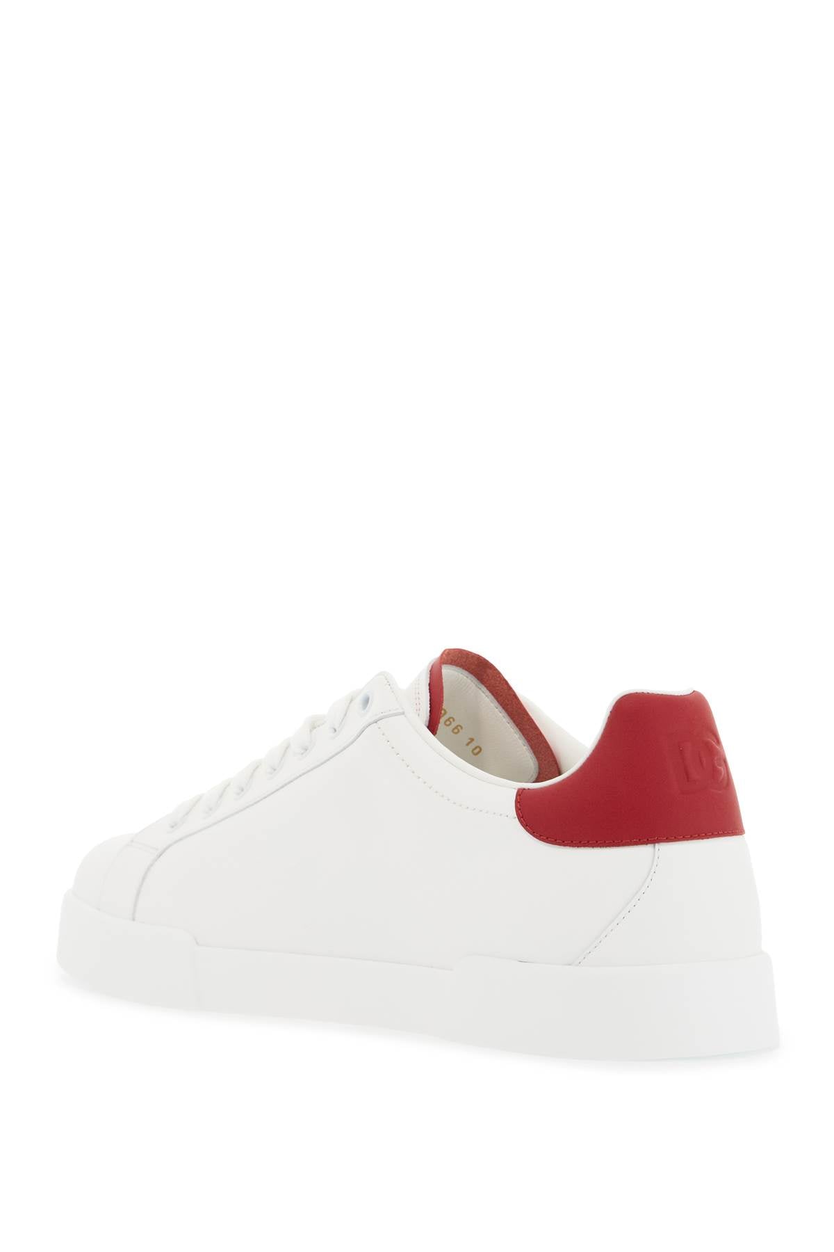 Dolce & Gabbana Perforated Logo Portofino Sneakers image 2