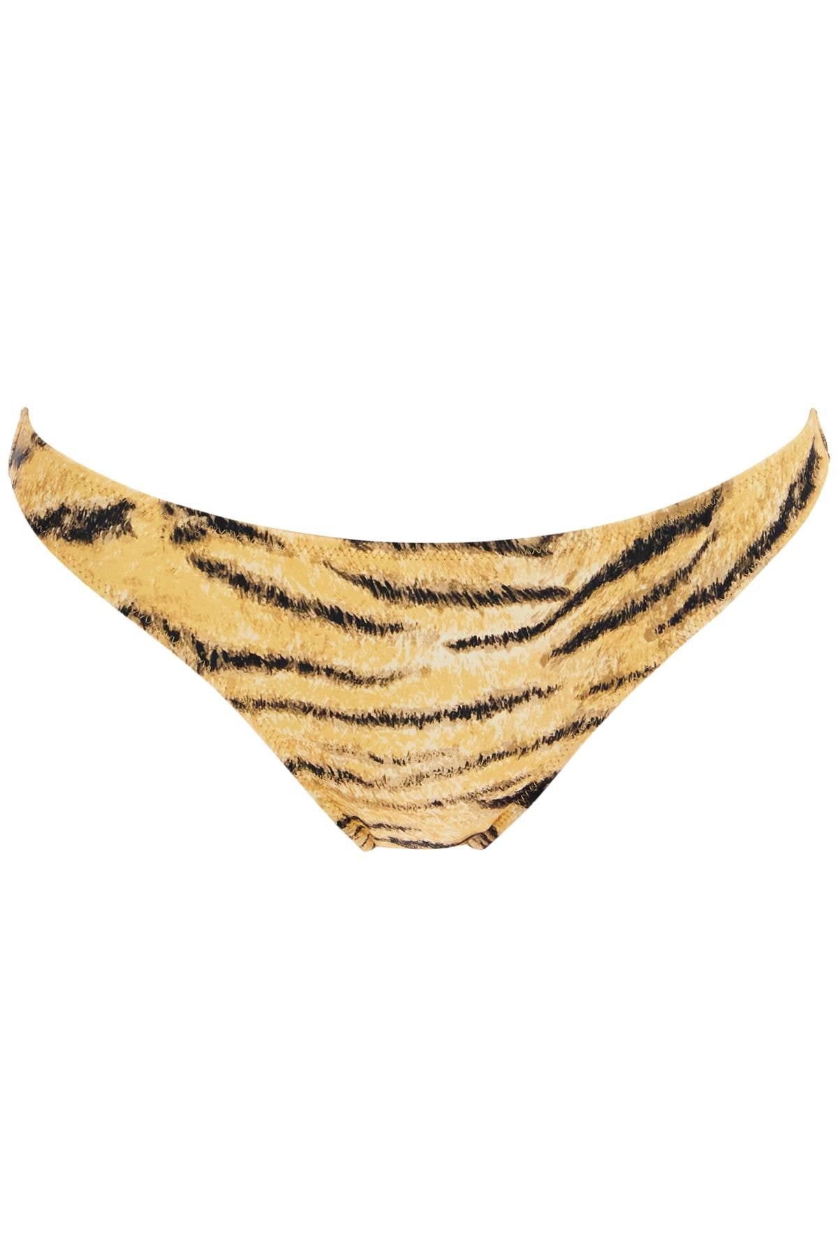 Tropic Of C Low-Rise Animal Print Bikini Bottom image 0