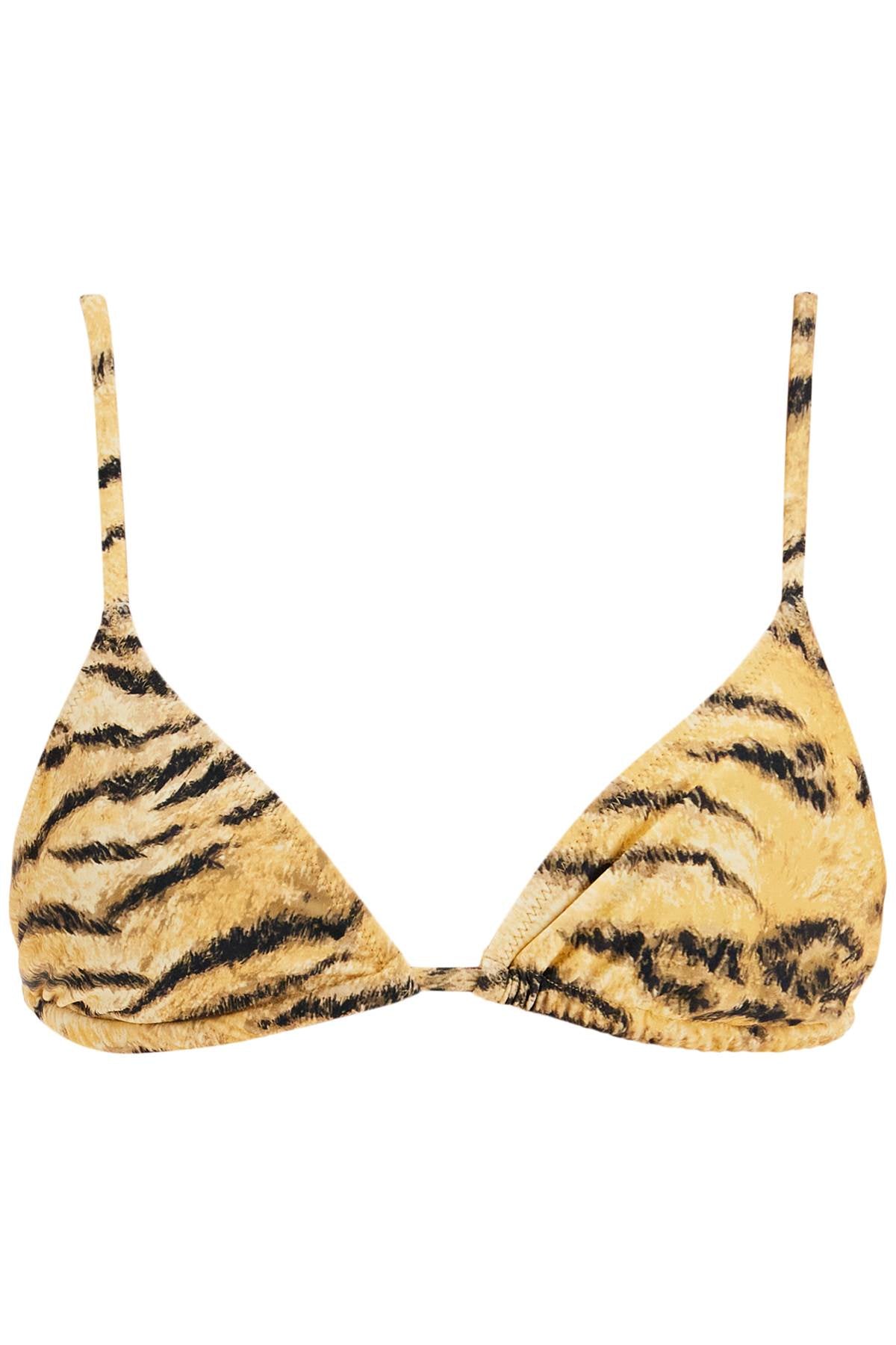 Tropic Of C Equator Animal Print Triangle Bikini Top image 0