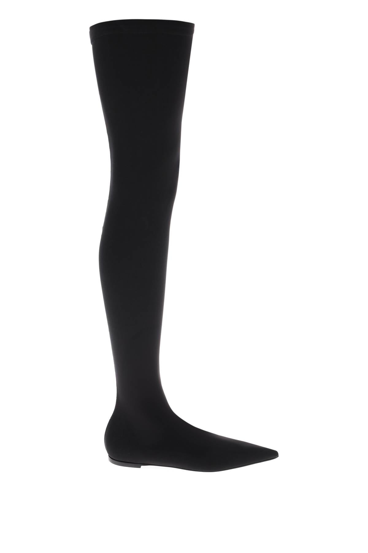 Dolce & Gabbana stretch jersey thigh-high boots image 0