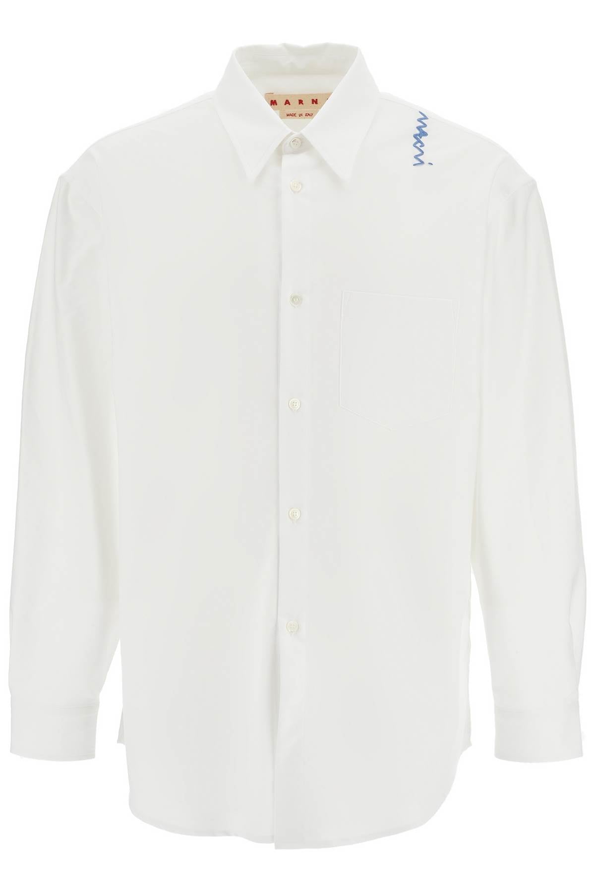 Marni Men's Embroidered Oxford Shirt image 0