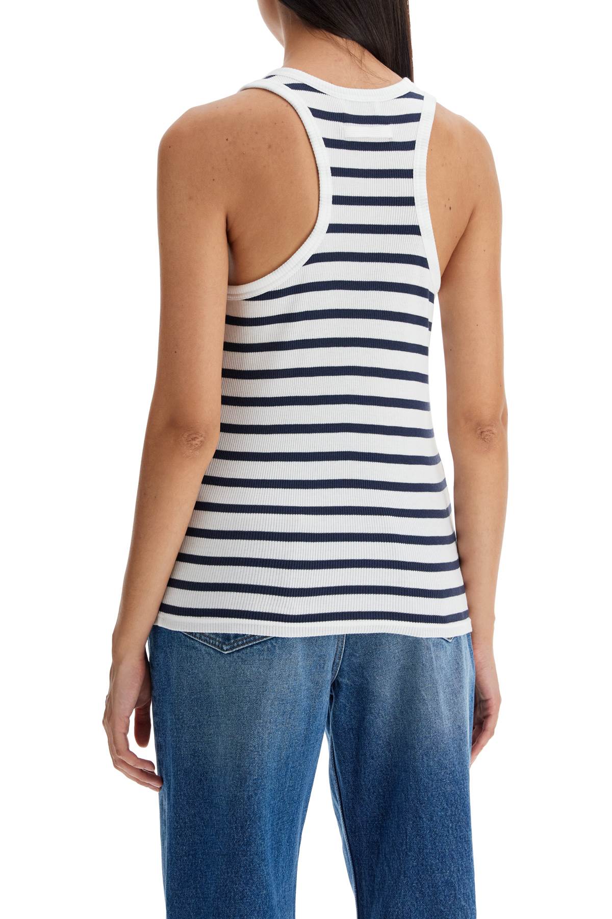 JEAN PAUL GAULTIER striped sailor tank top image 2