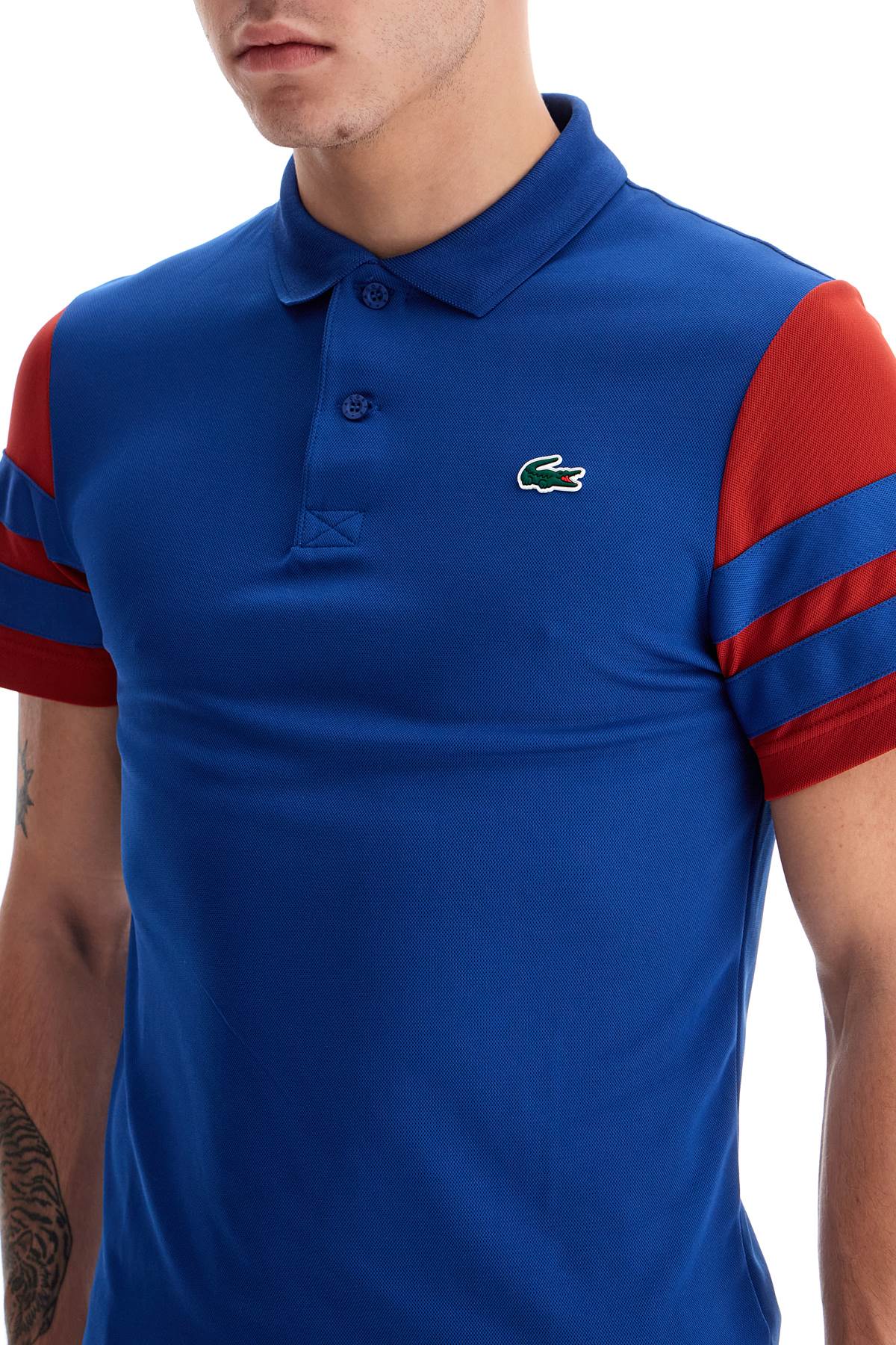 Lacoste Ultra-Dry Colorblock Sports Polo image 3