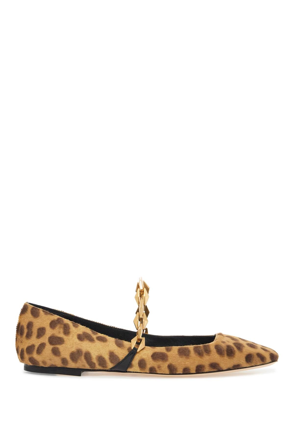 Jimmy Choo Tilda Leopard Print Ballerina Flats image 0