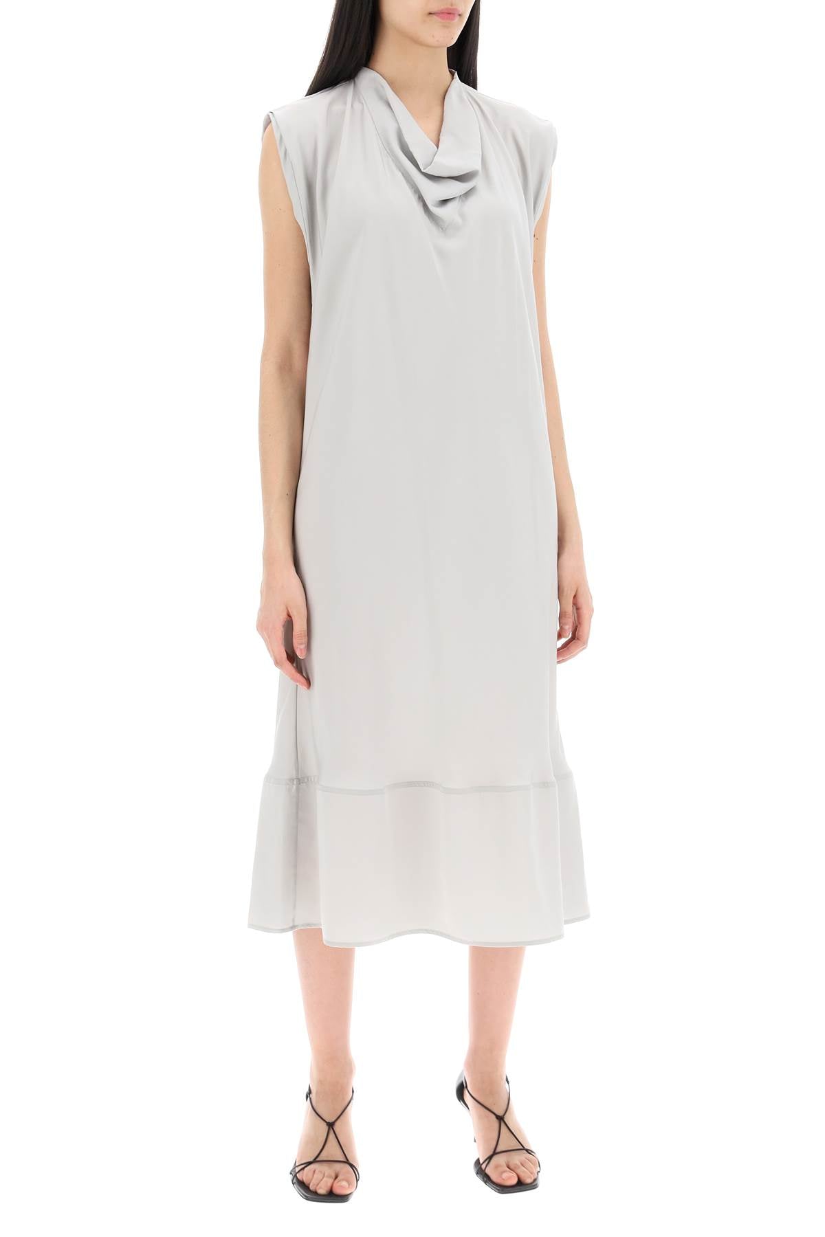 LEMAIRE Diagonal Cut Midi Dress image 1