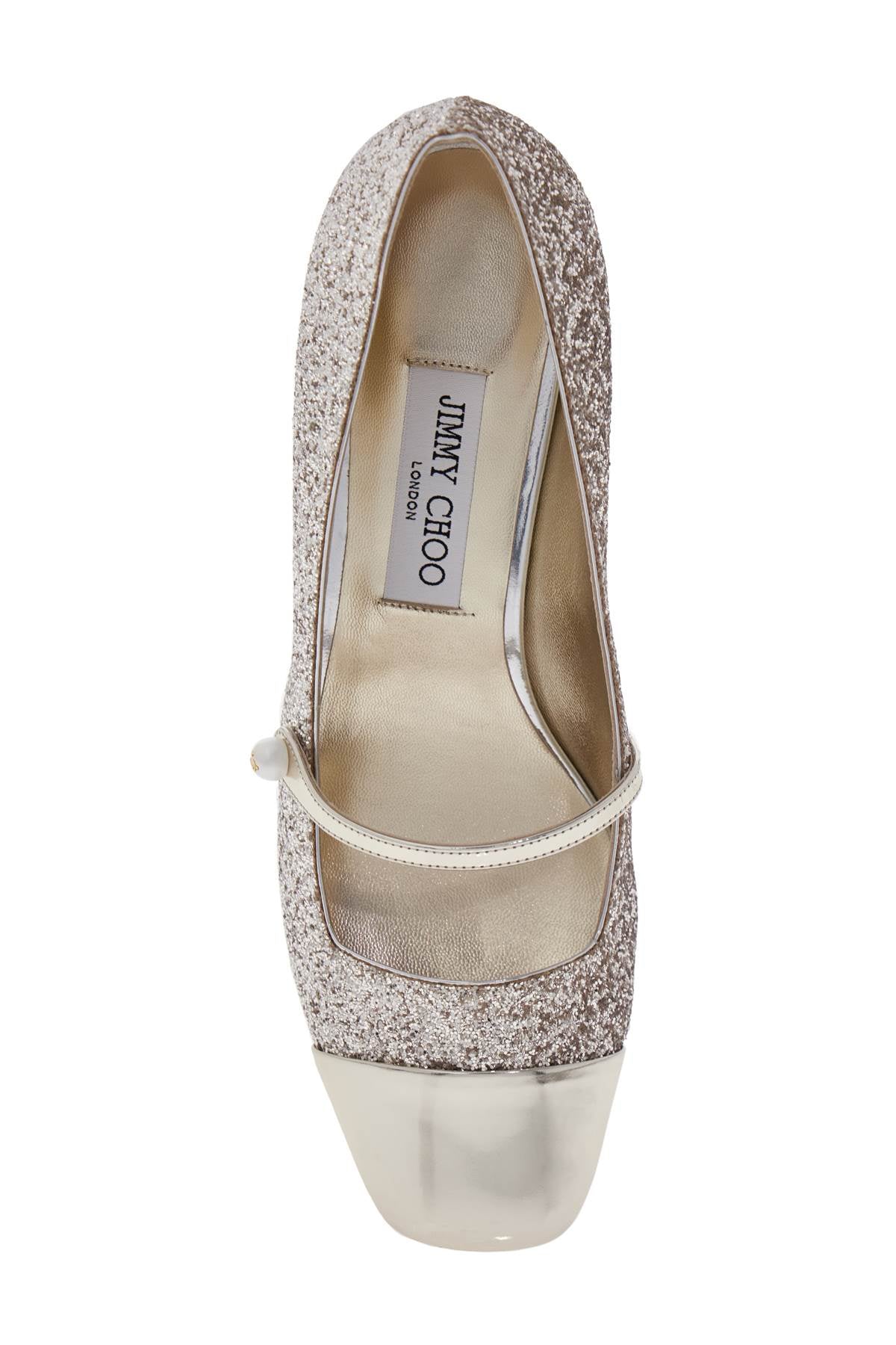 Jimmy Choo Elisa Glitter Mary Jane Pumps image 1