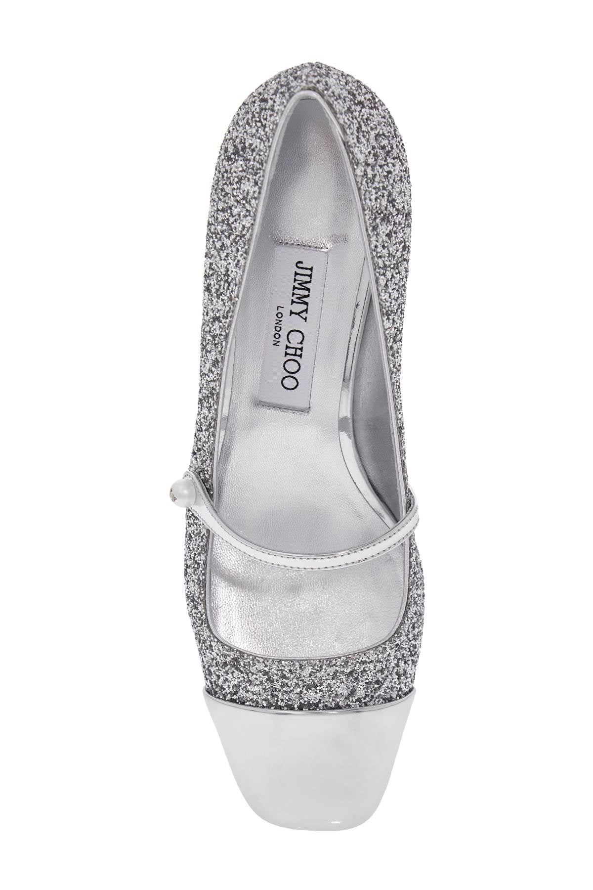 Jimmy Choo Mary Jane Elisa Glitter Pumps image 1