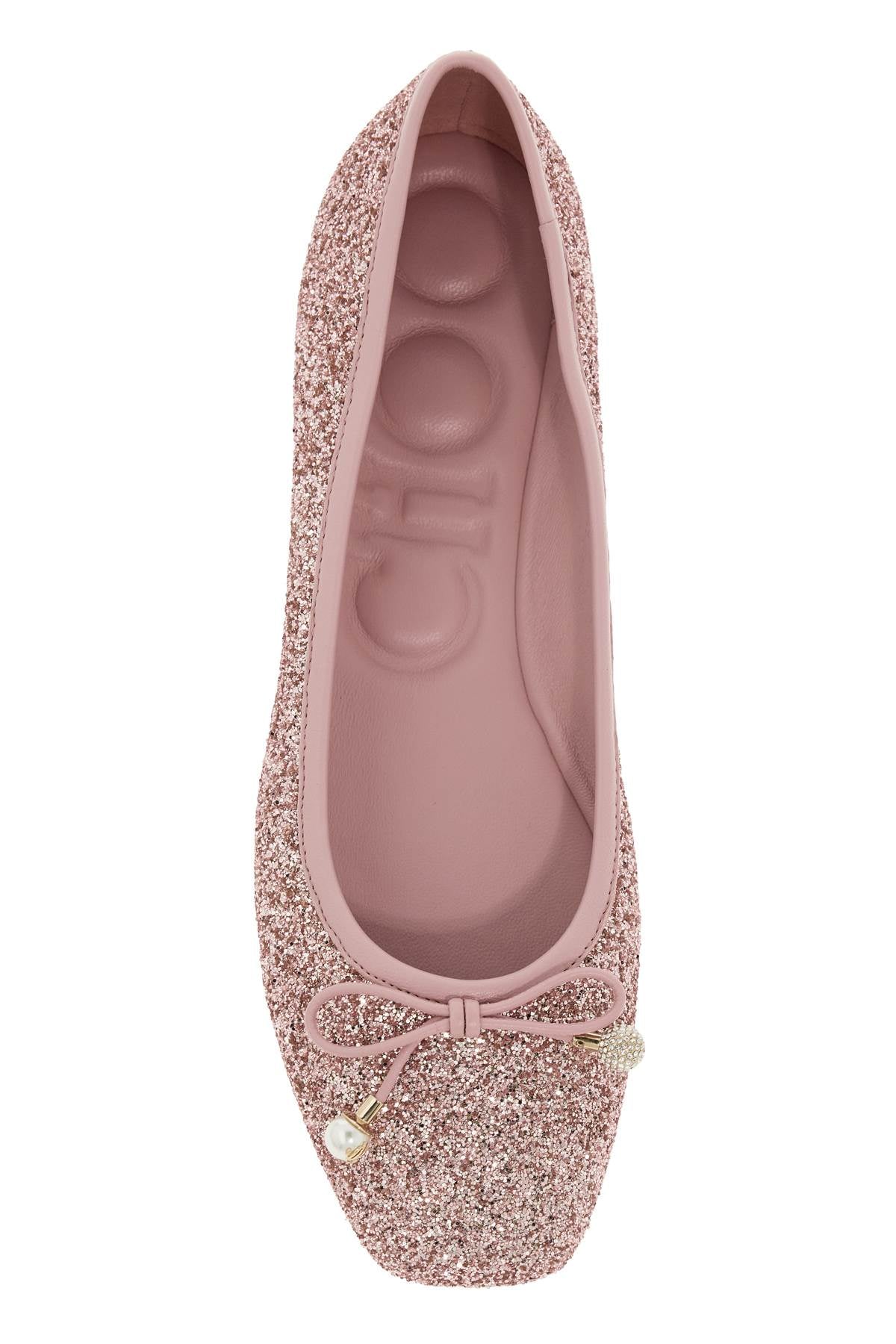 Jimmy Choo glittery elm ballet image 1