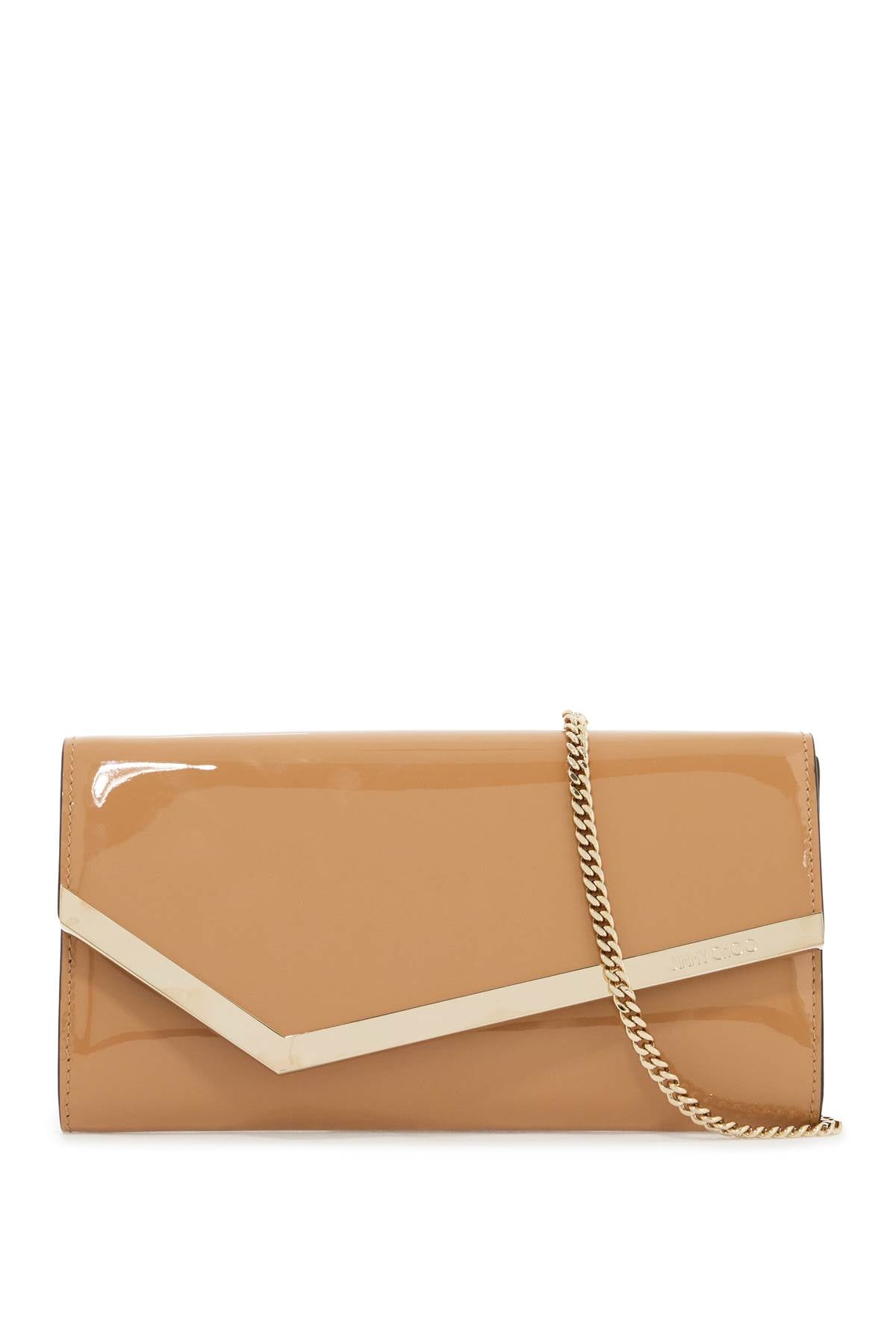 Jimmy Choo patent leather emmie clutch image 0