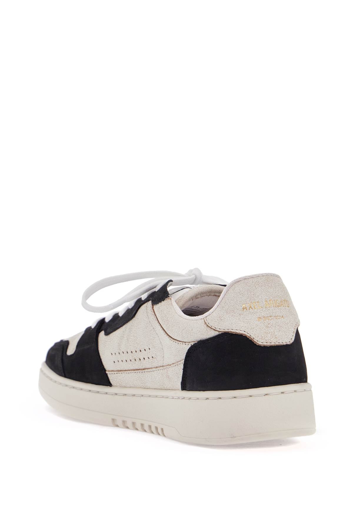 Axel Arigato sneaker dice lo beige and black in leather and suede with recycled materials image 2