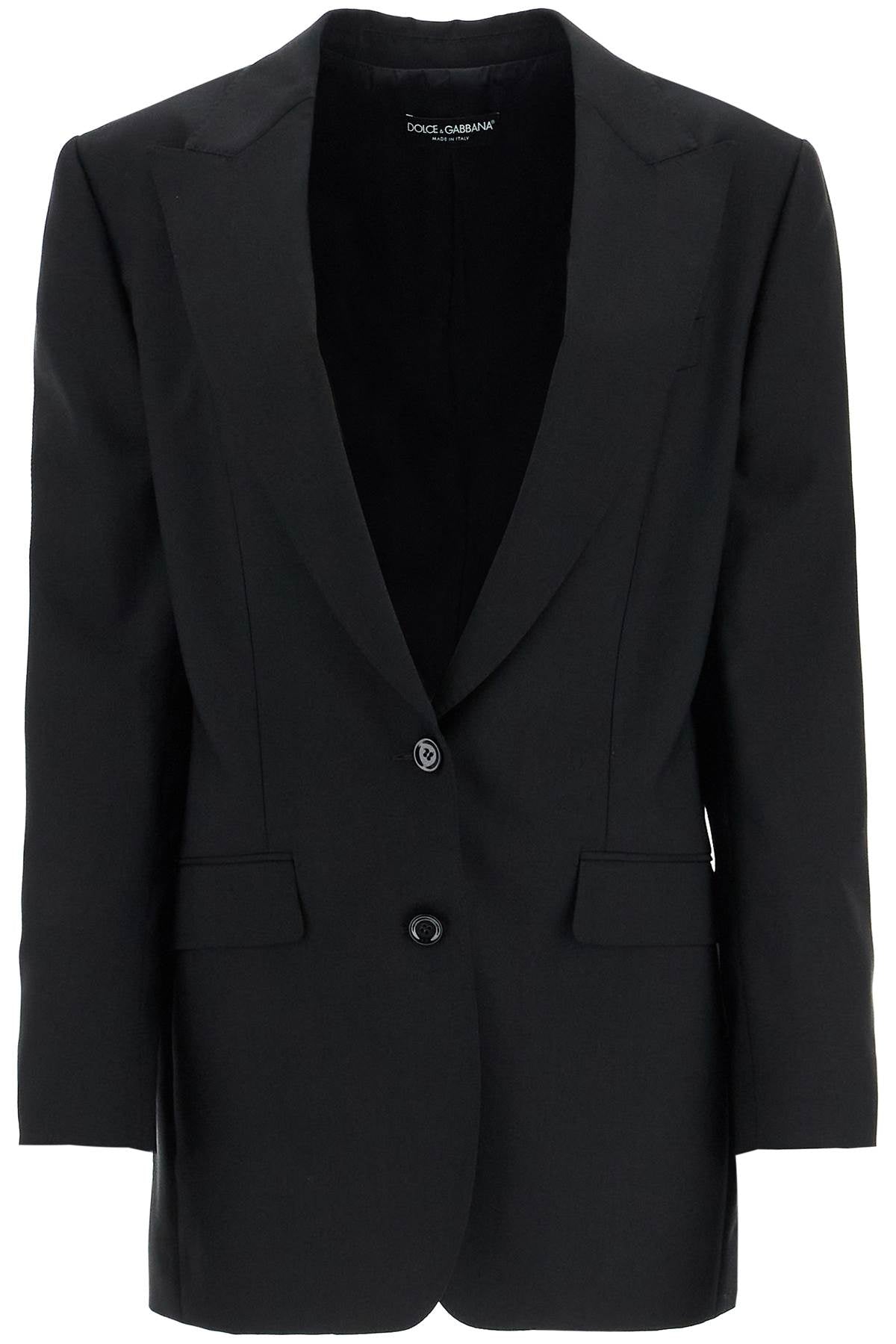 Dolce & Gabbana Oversized Single-Breasted Wool Jacket image 0