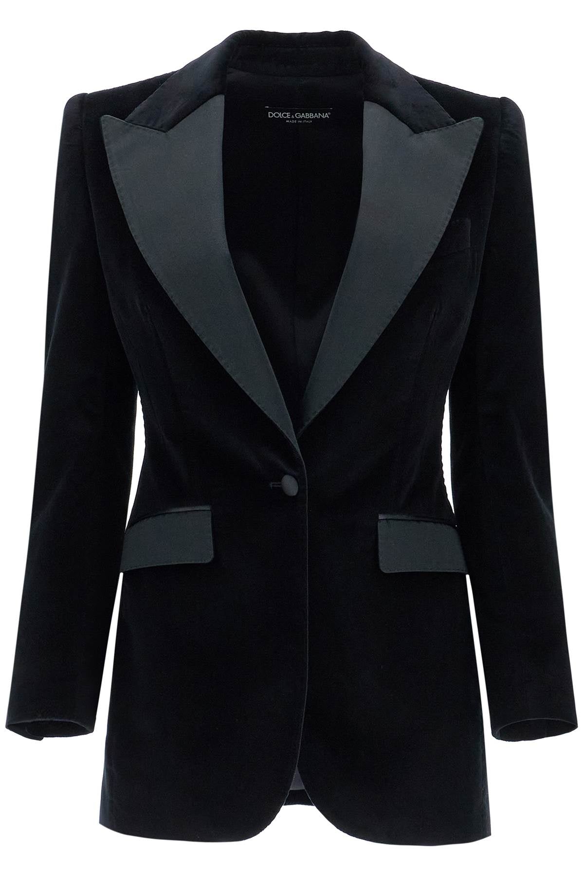 Dolce & Gabbana Turlington Velvet Tuxedo Jacket image 0