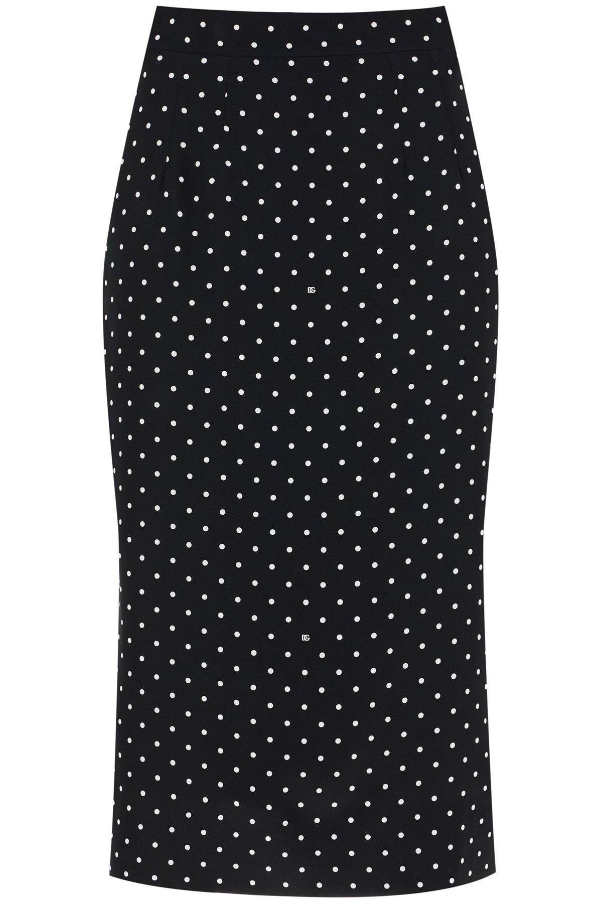 Dolce & Gabbana stretch charmeuse pencil skirt image 0