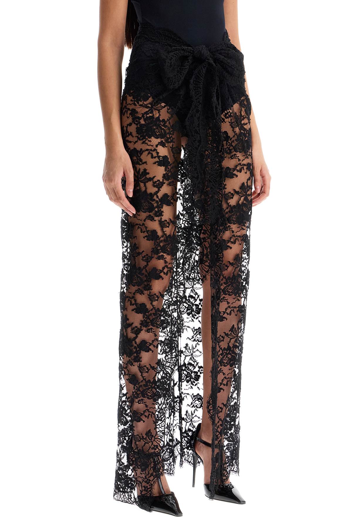 Dolce & Gabbana Chantilly Lace Maxi Skirt image 1