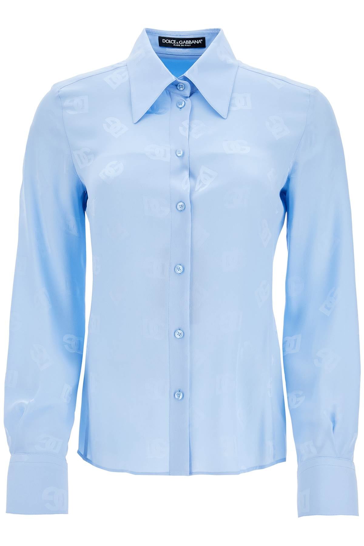 Dolce & Gabbana silk dg shirt image 0