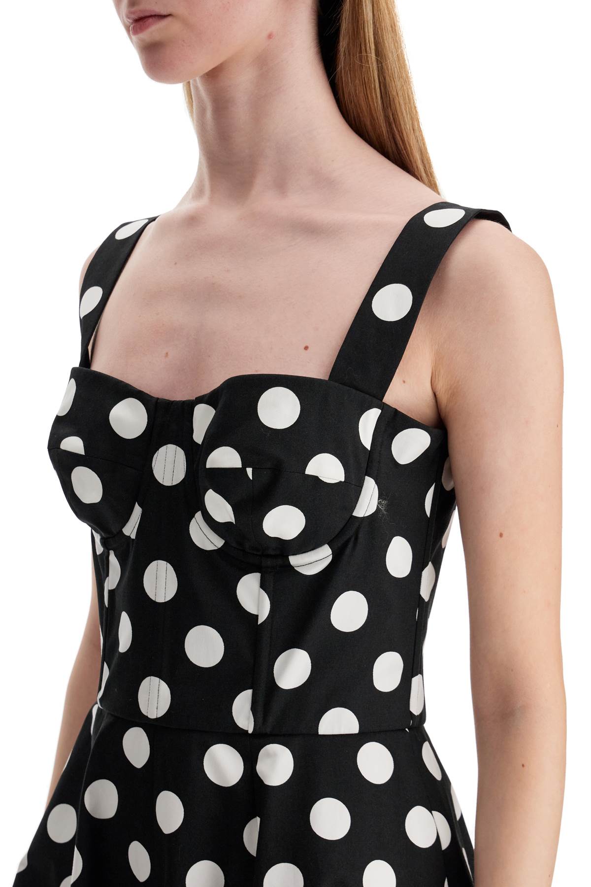 Dolce & Gabbana Polka Dot Print Mini Dress image 3