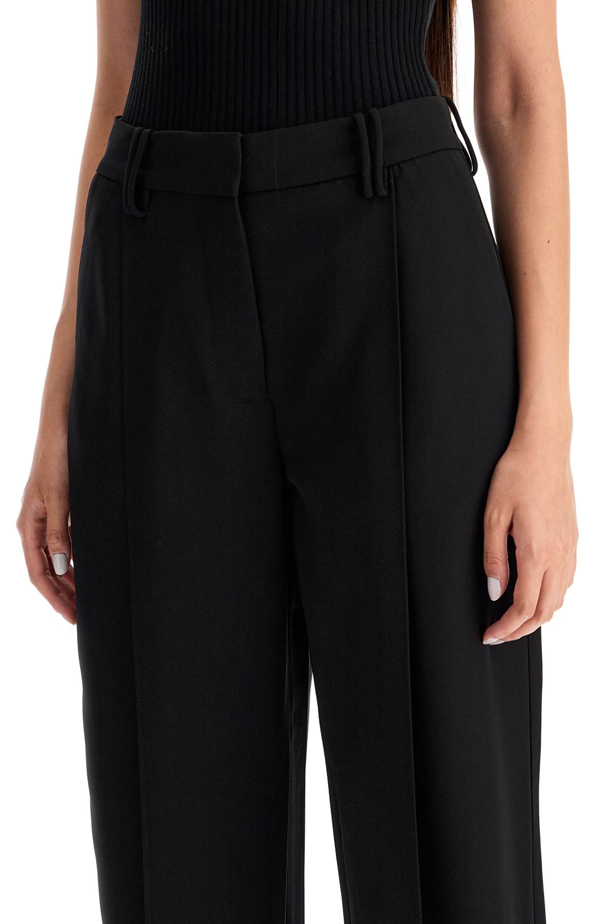 Ganni Pleated Lightweight Pants image 3