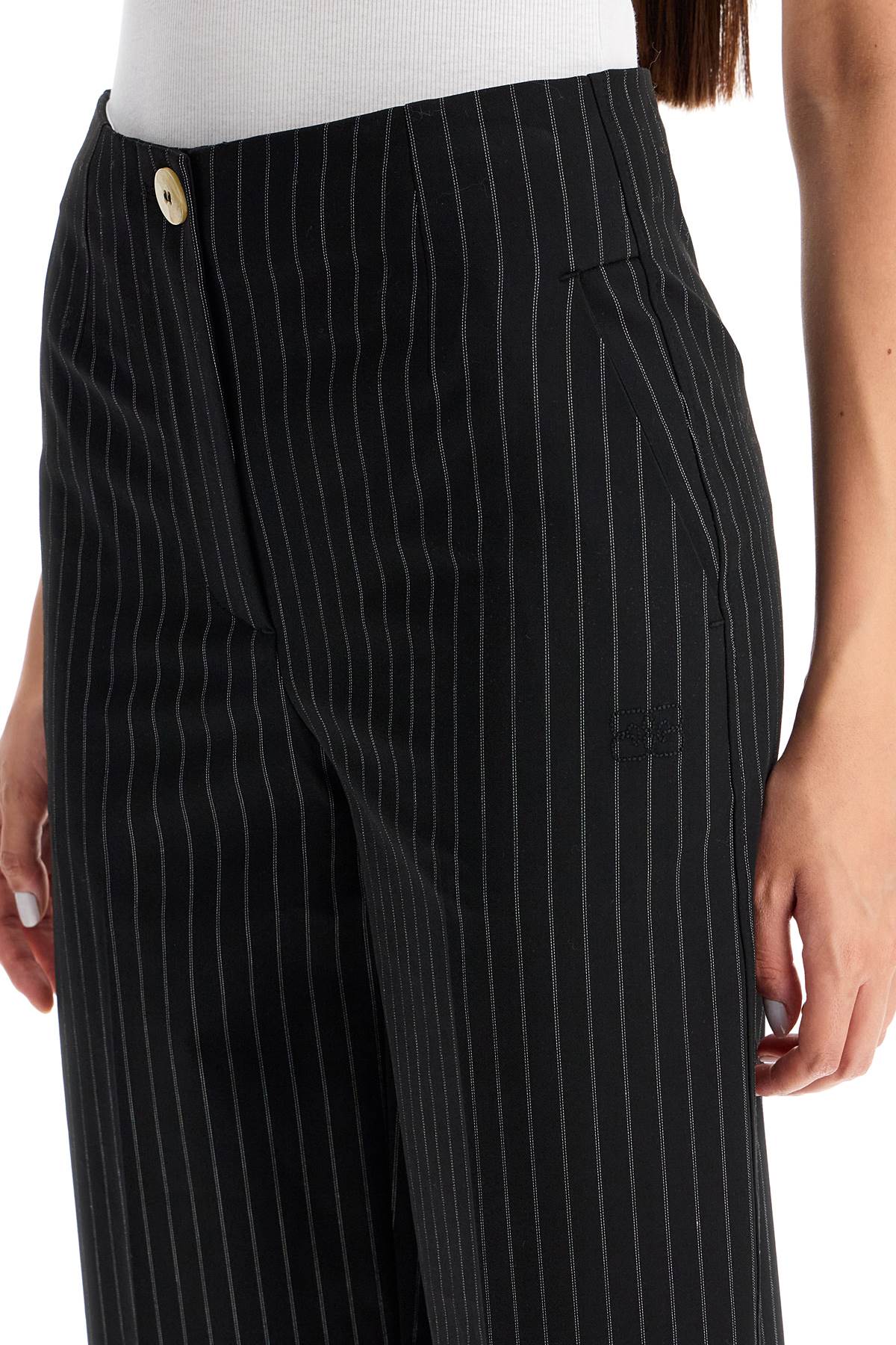 Ganni striped tapered trousers image 3