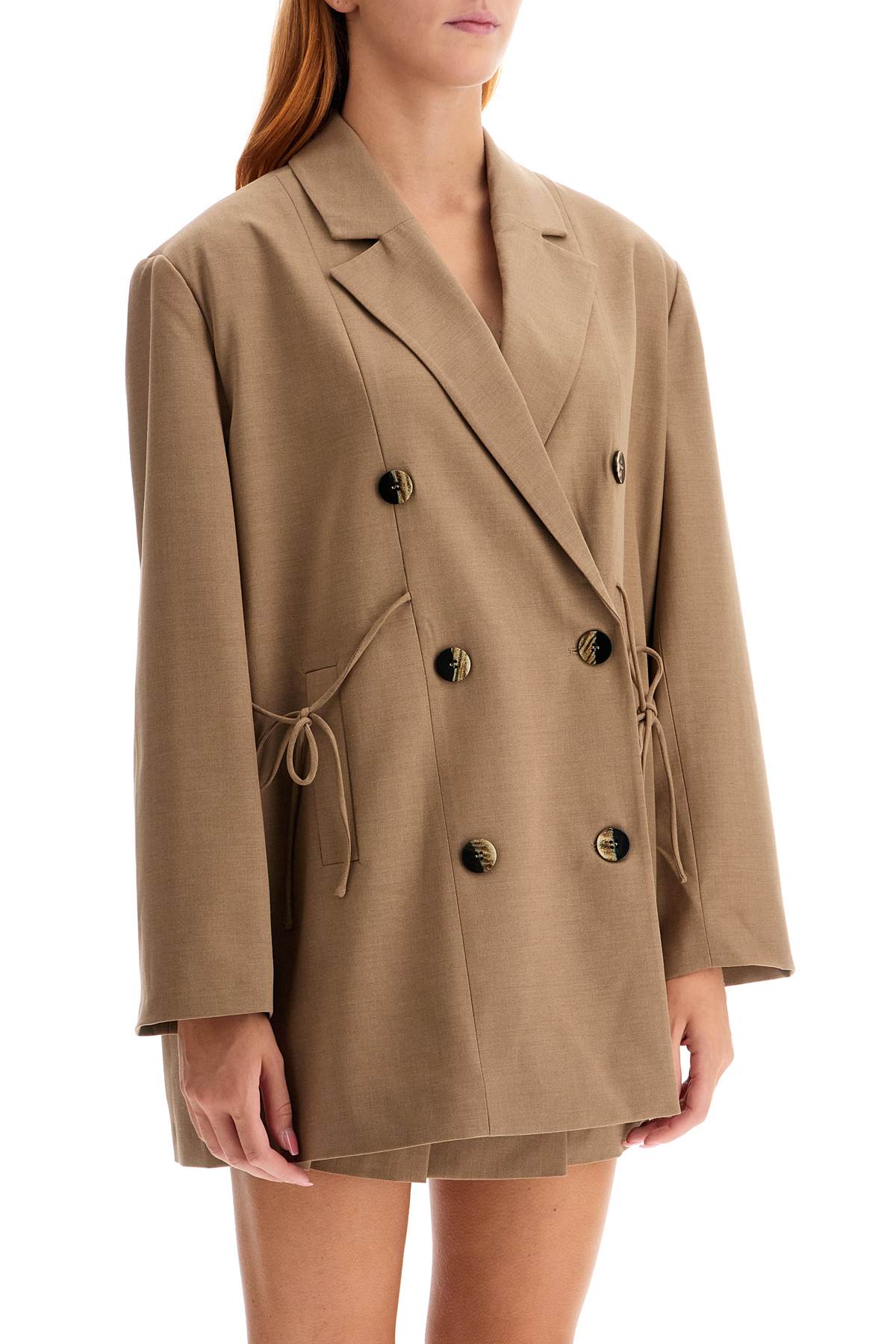 Ganni Oversized Double-Breasted Blazer image 1