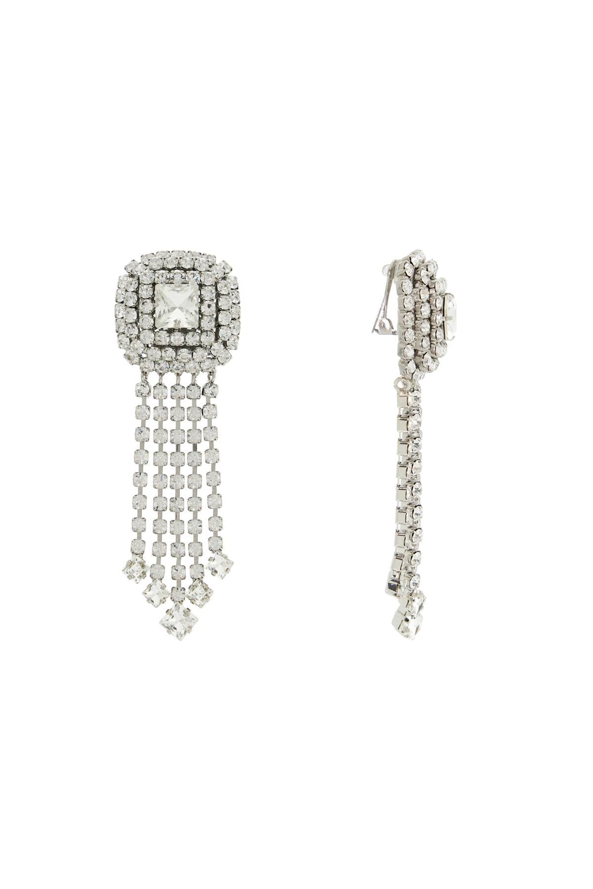 Alessandra Rich Crystal Drop Earrings image 0