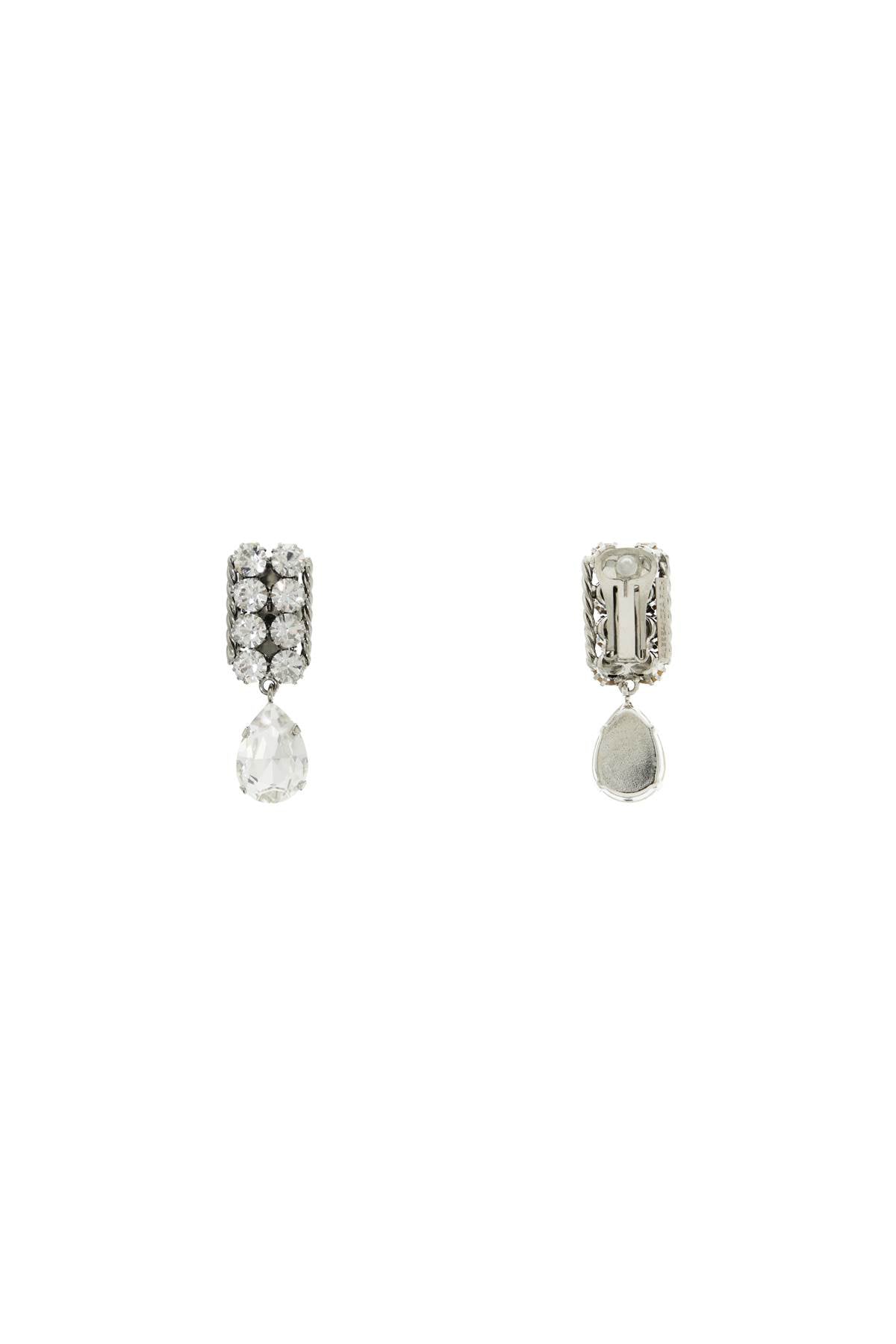 Alessandra Rich dangling clip-on earrings image 2