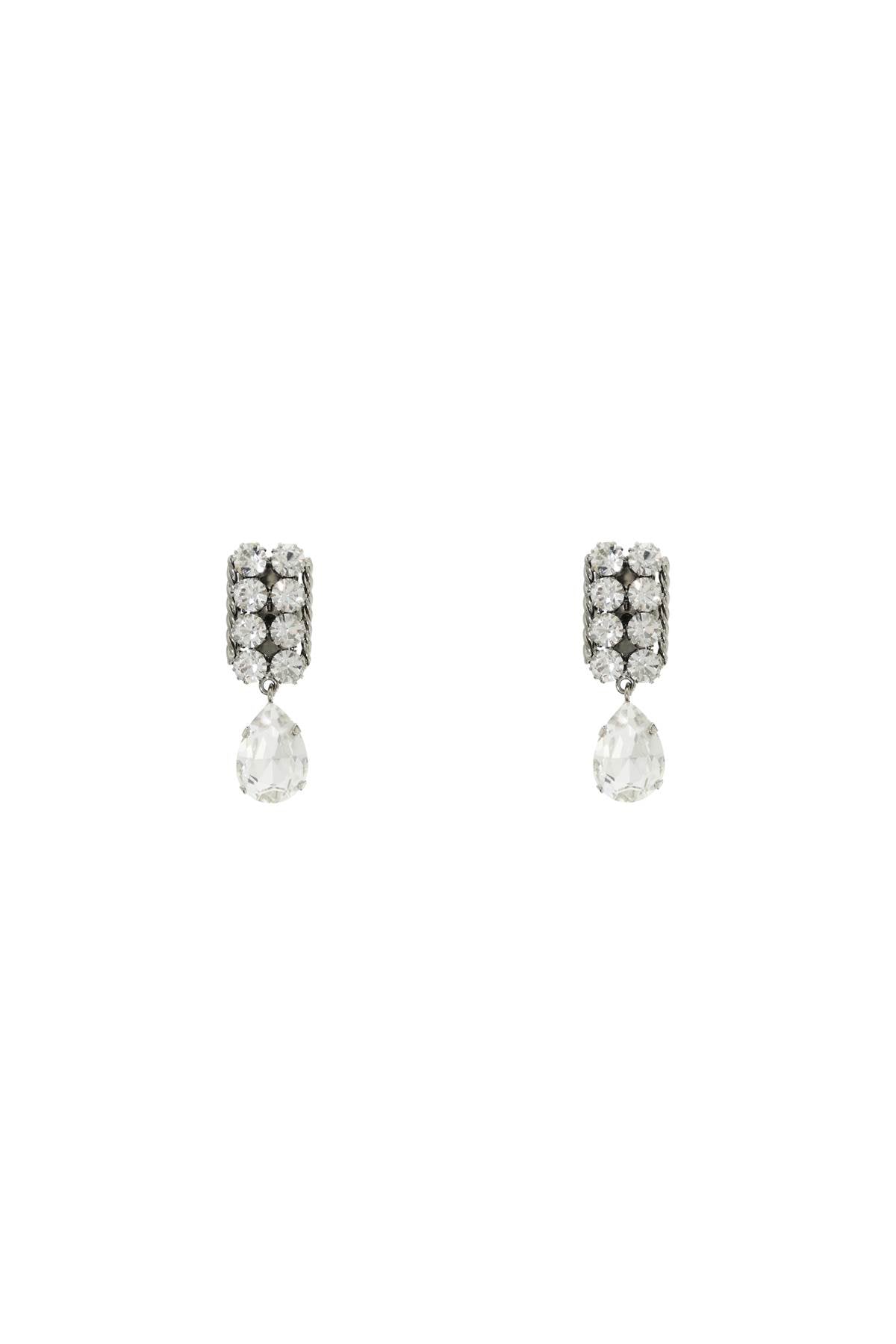 Alessandra Rich dangling clip-on earrings image 1