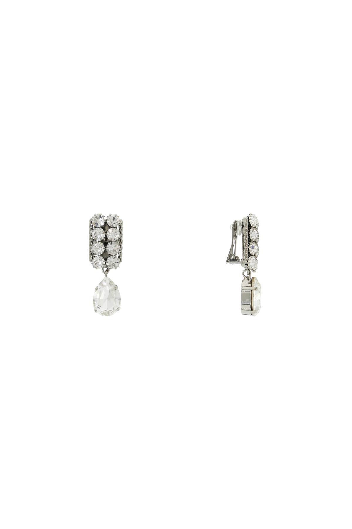 Alessandra Rich dangling clip-on earrings image 0