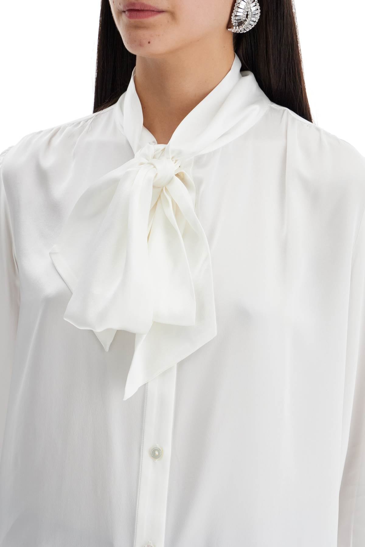 Alessandra Rich blouse with lavallière image 3