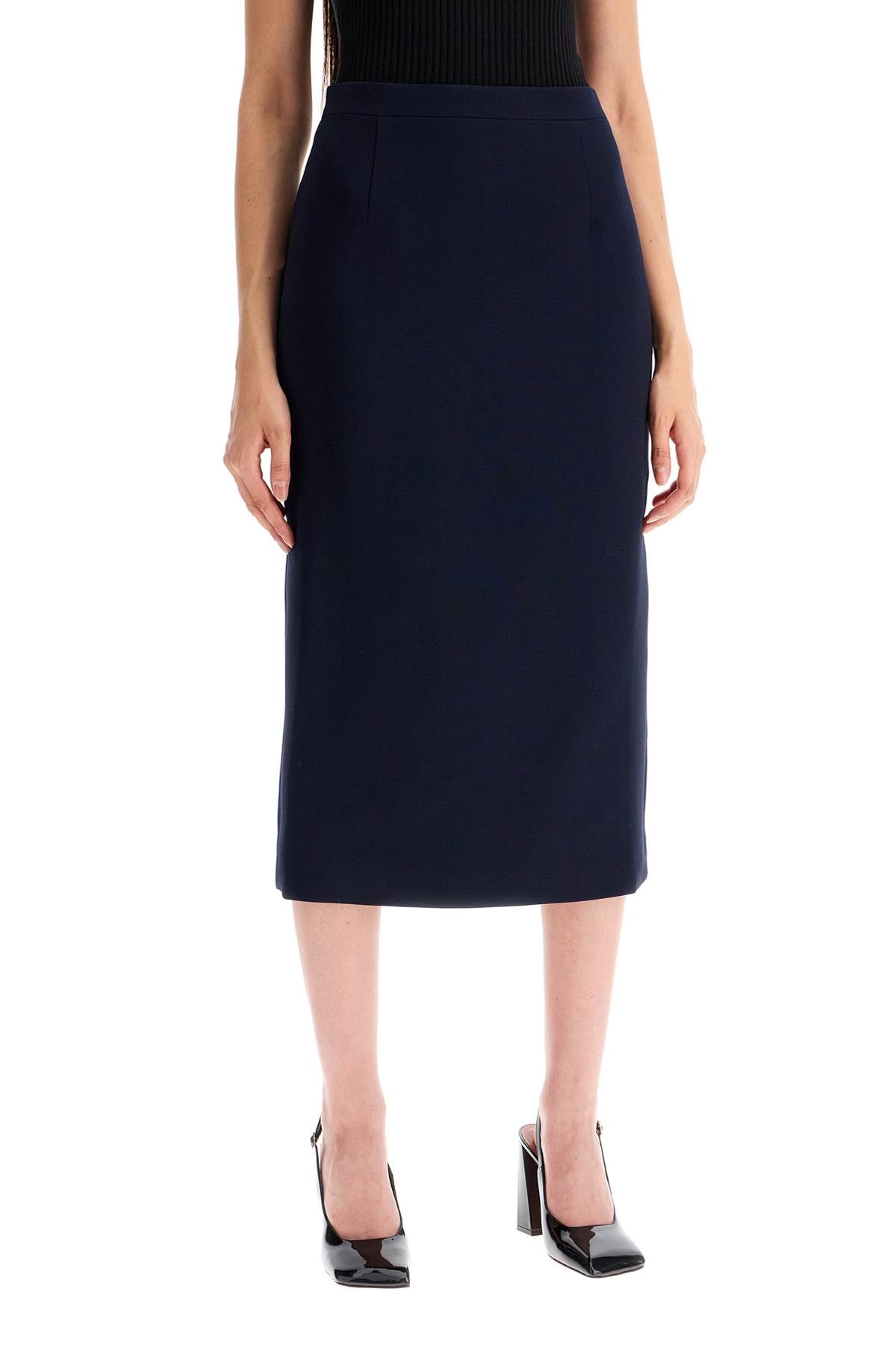 Alessandra Rich "virgin wool midi skirt" image 1