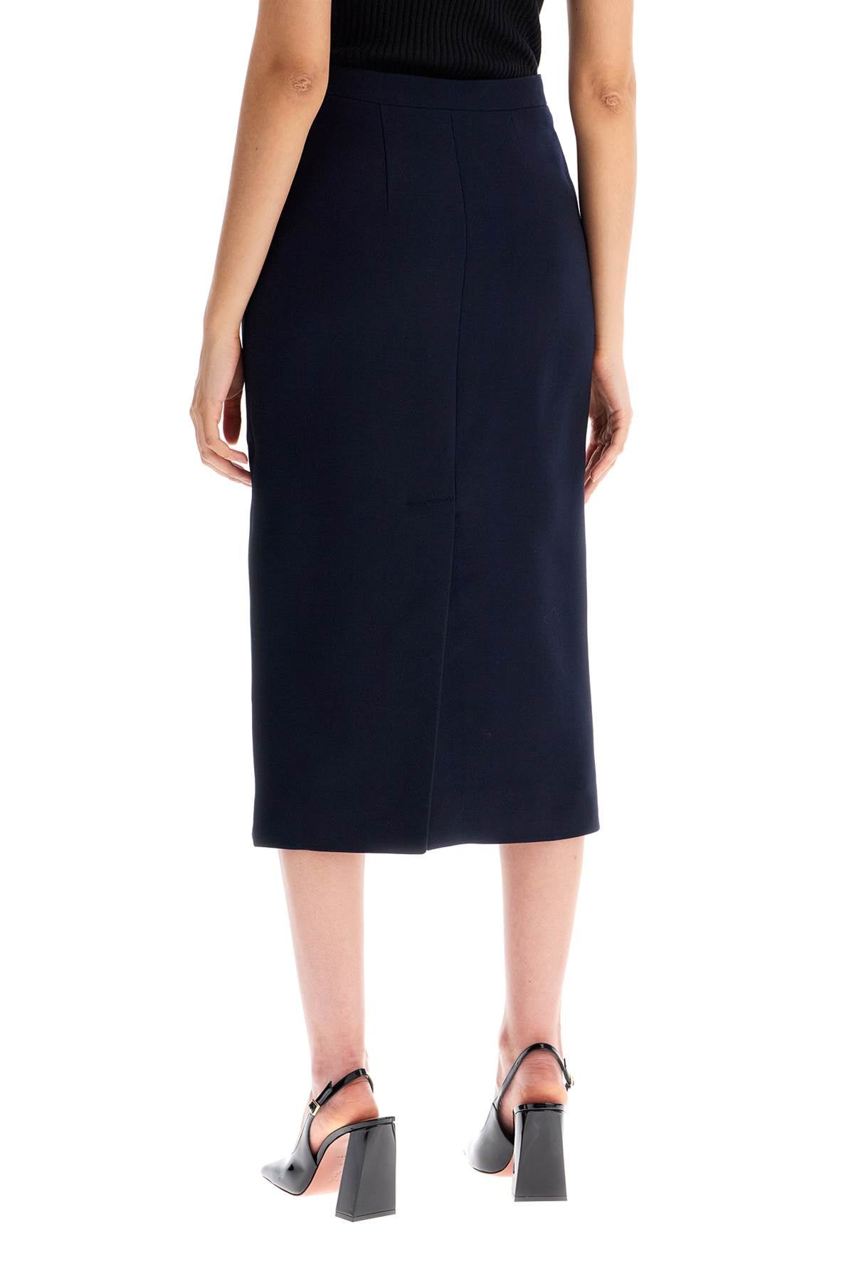 Alessandra Rich "virgin wool midi skirt" image 2