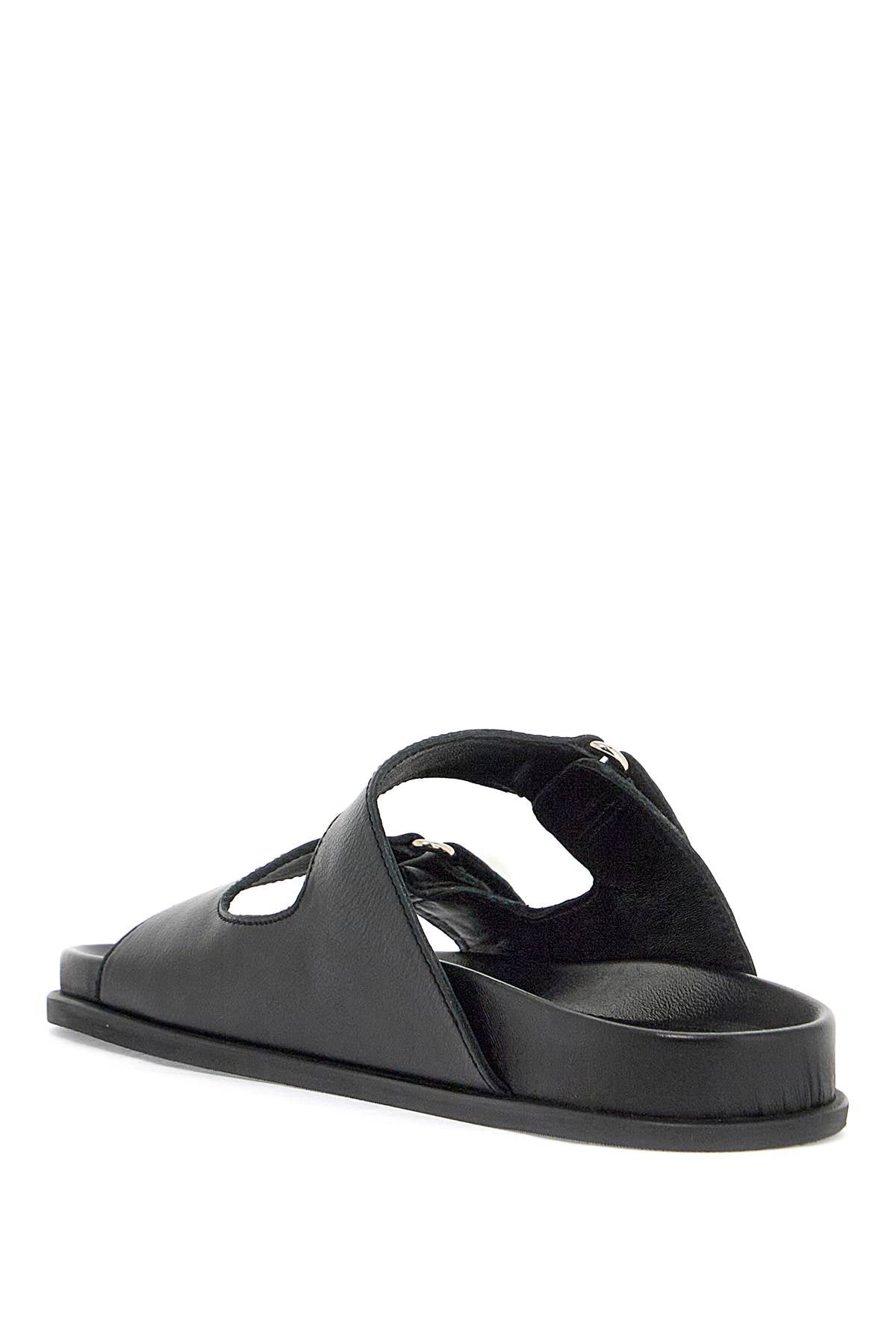 Jimmy Choo Fayence Leather Pearl Slides image 2