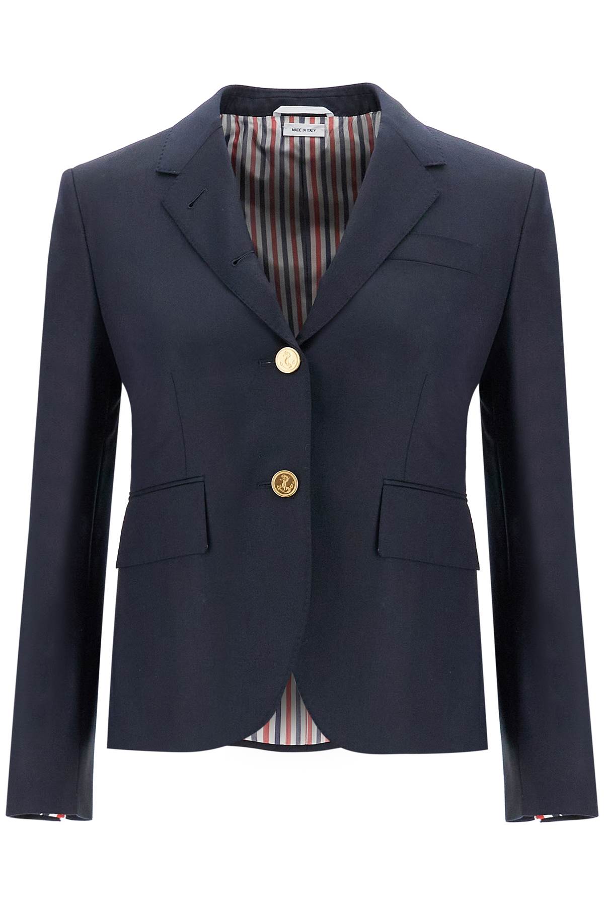 Thom Browne Men's Single-Breasted Cropped Wool Jacket image 0