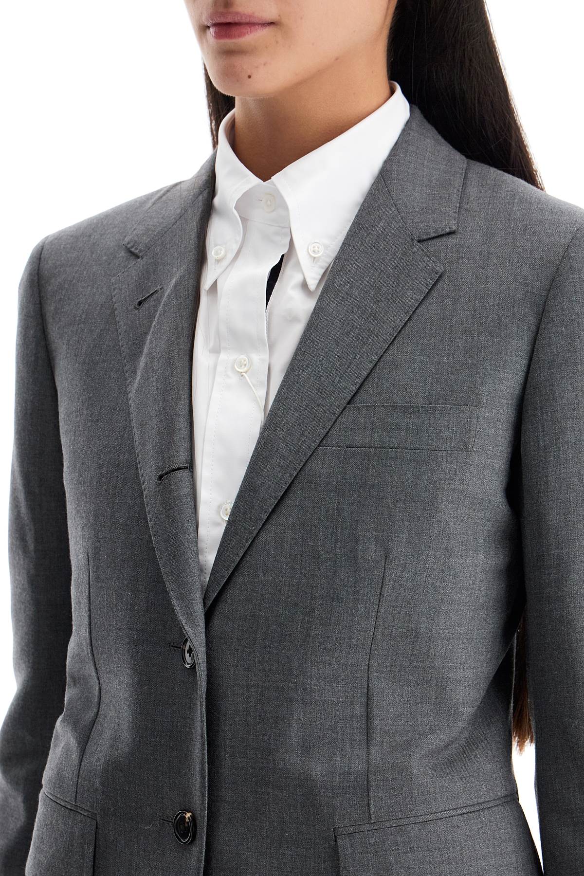 Thom Browne Slim Fit Wool Twill Jacket image 3