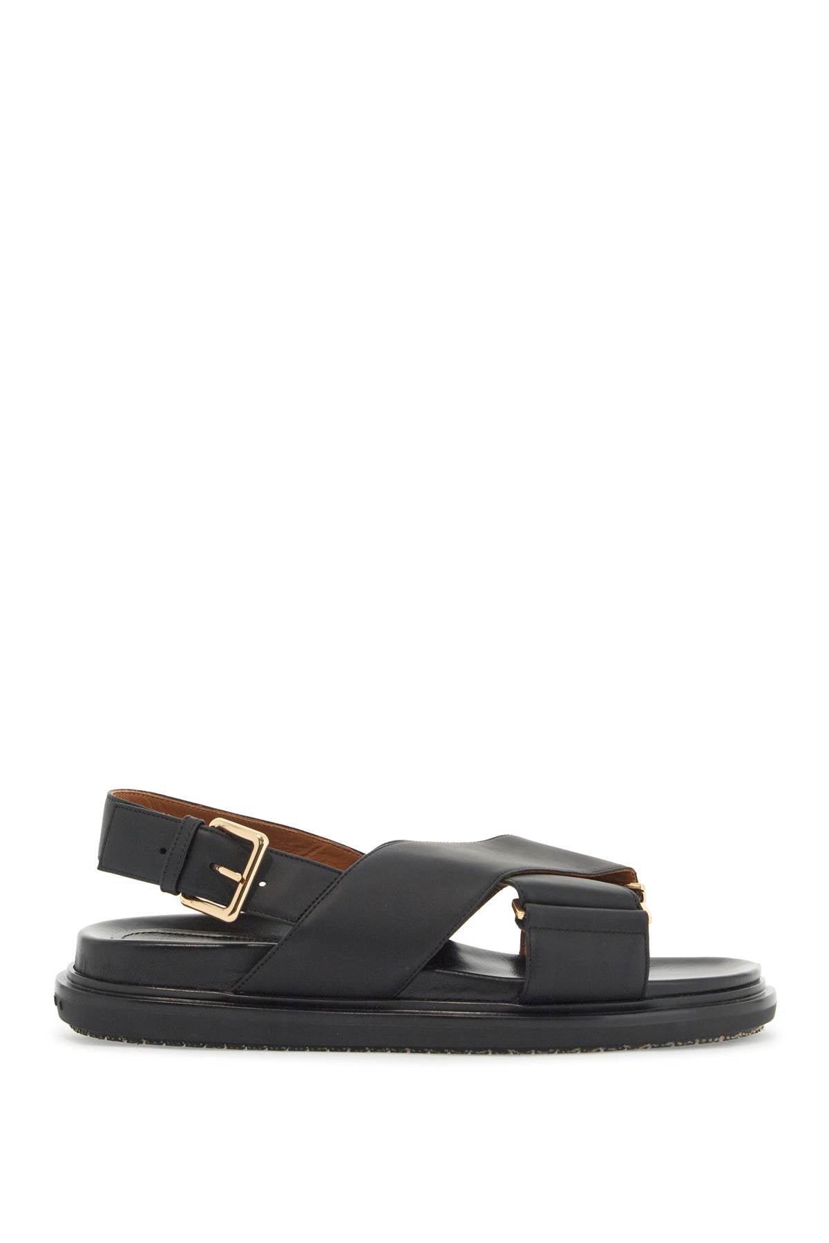 Marni Leather Fussbett Sandals image 0