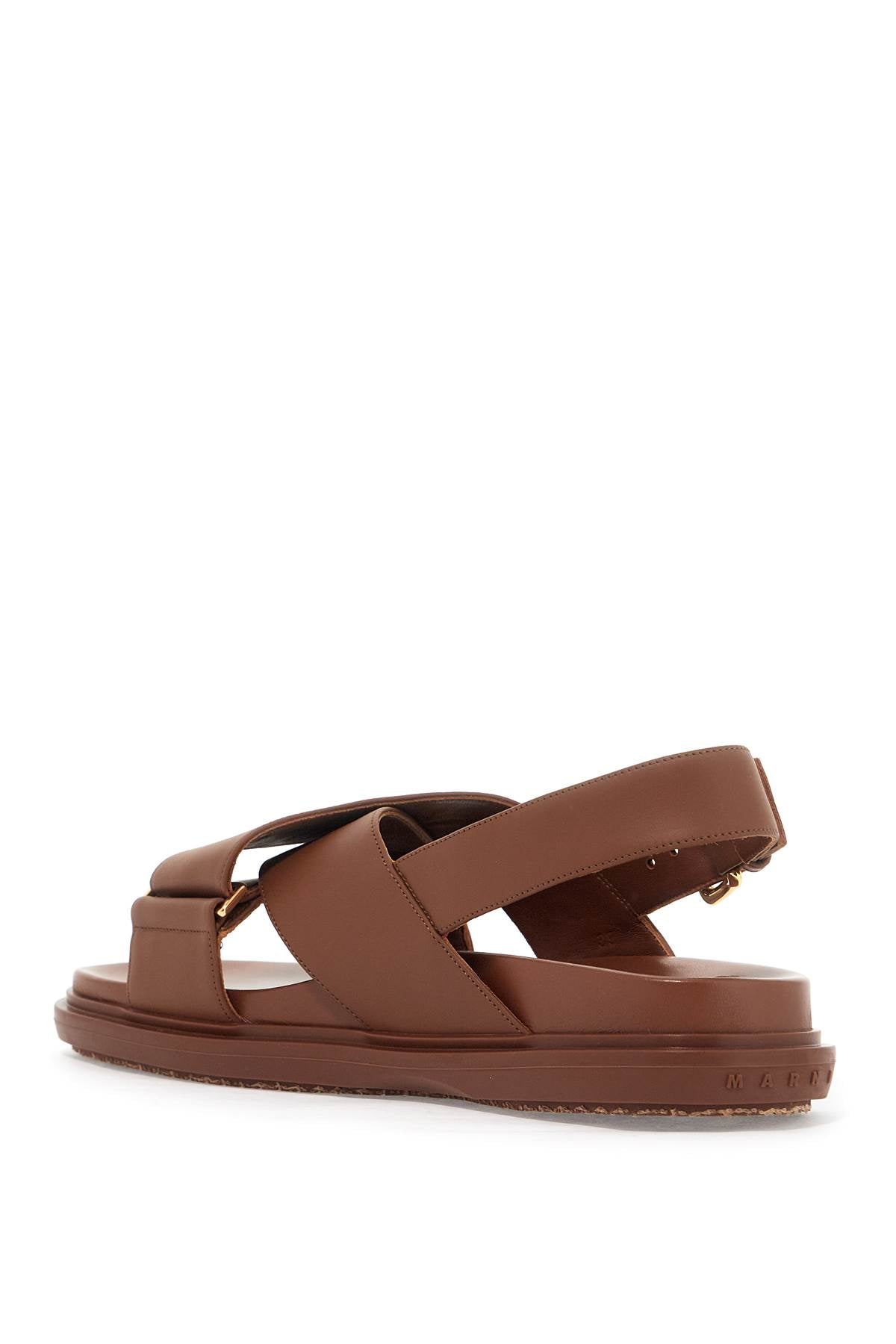 Marni fussbett leather sandals image 2