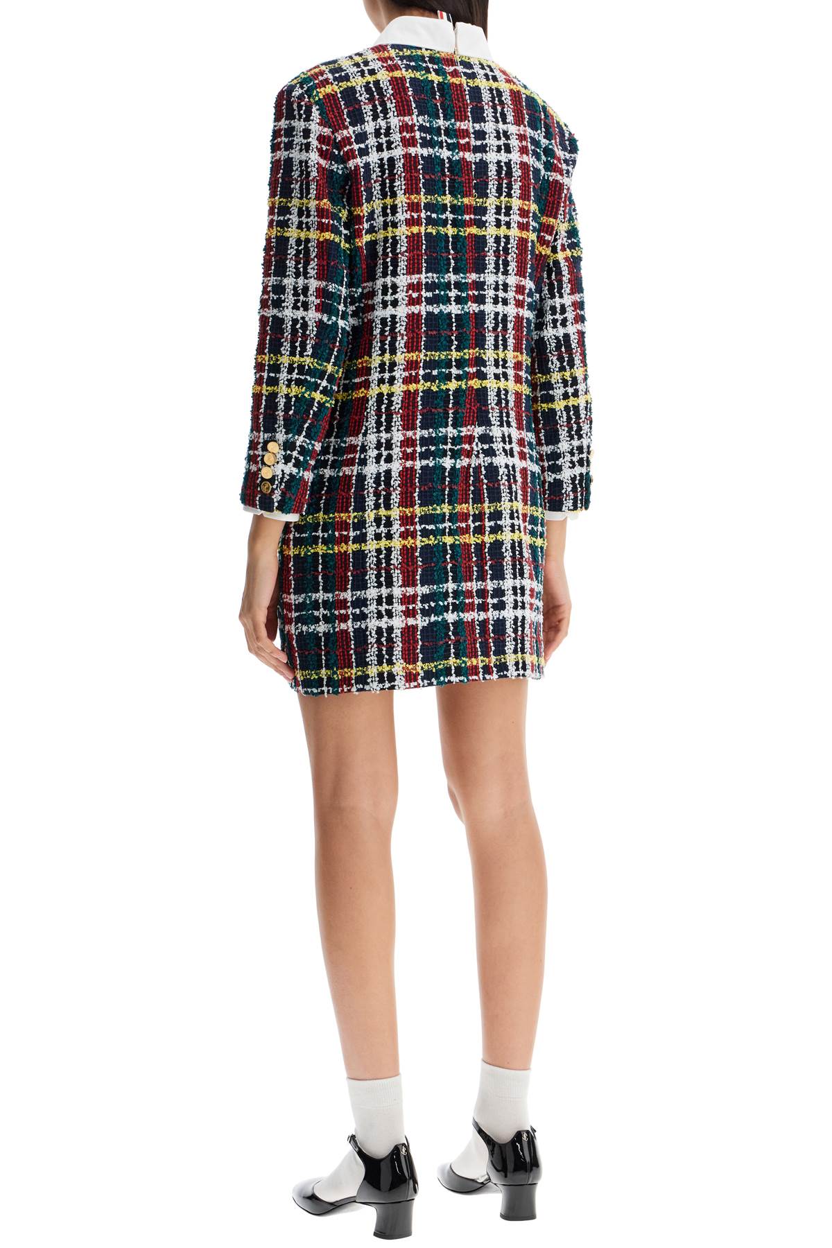 Thom Browne Tweed Mini Sheath Dress image 2