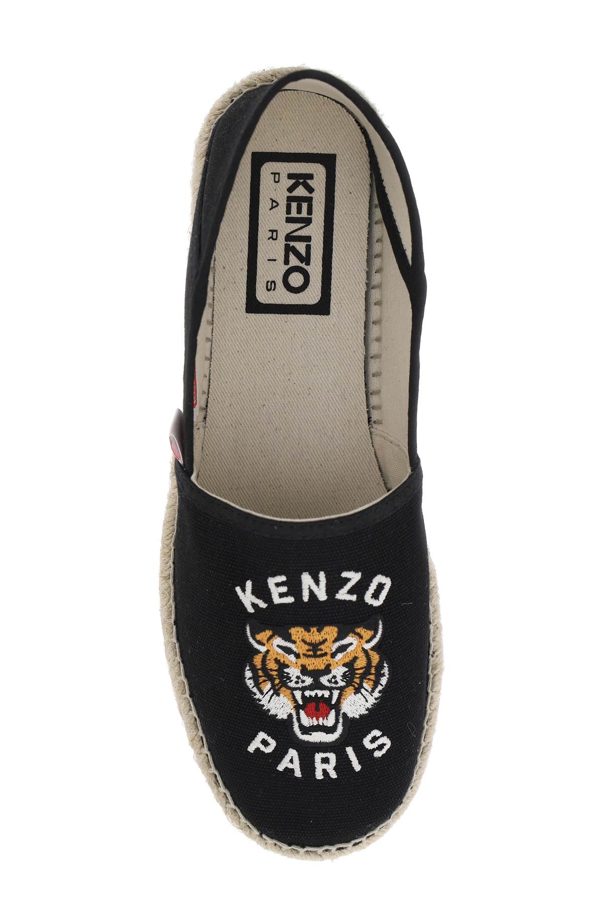 Kenzo canvas espadrilles with logo embroidery image 1