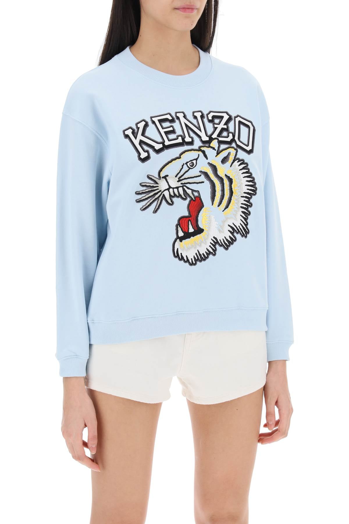 Kenzo tiger varsity crew-neck sweatshirt image 1