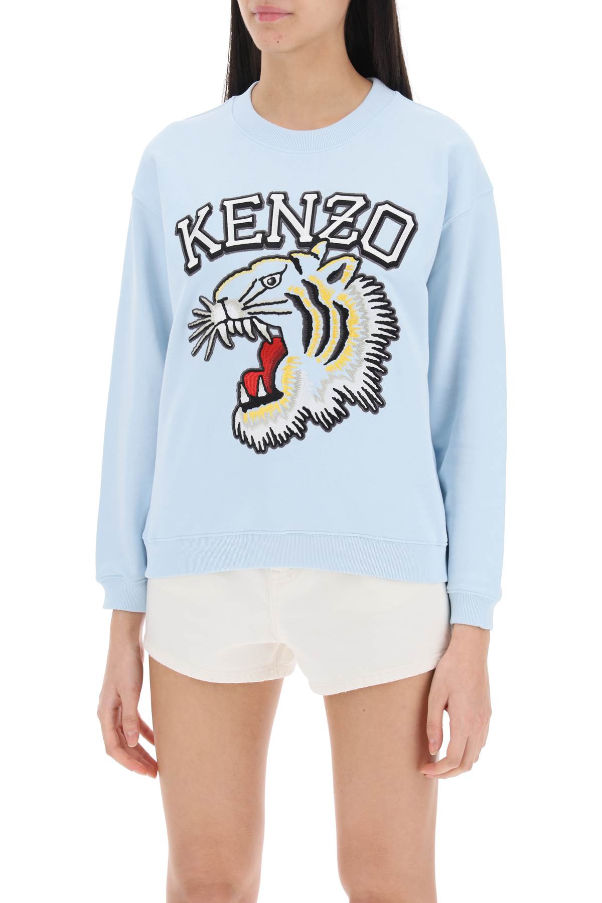 Kenzo tiger varsity crew-neck sweatshirt image 3