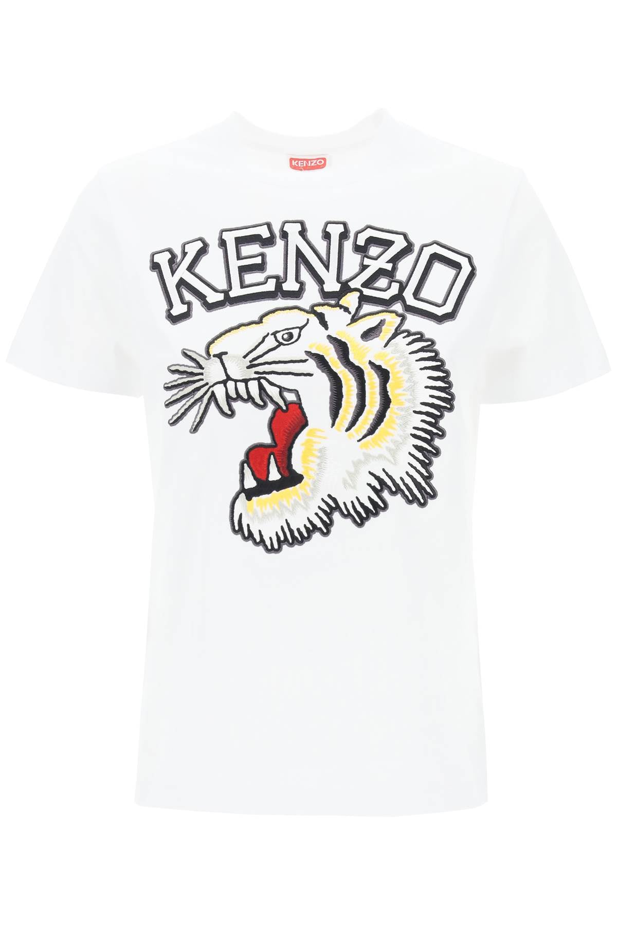 Kenzo tiger varsity crew-neck t-shirt image 0