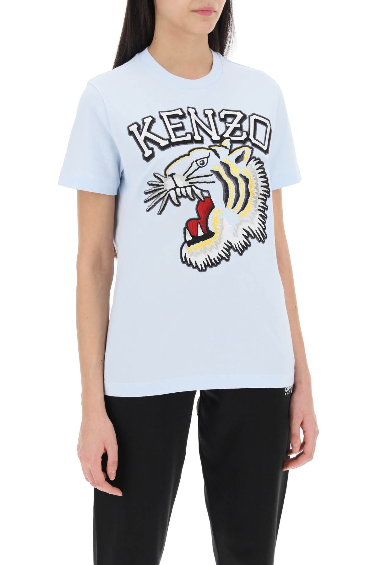 Kenzo tiger varsity crew-neck t-shirt image 1