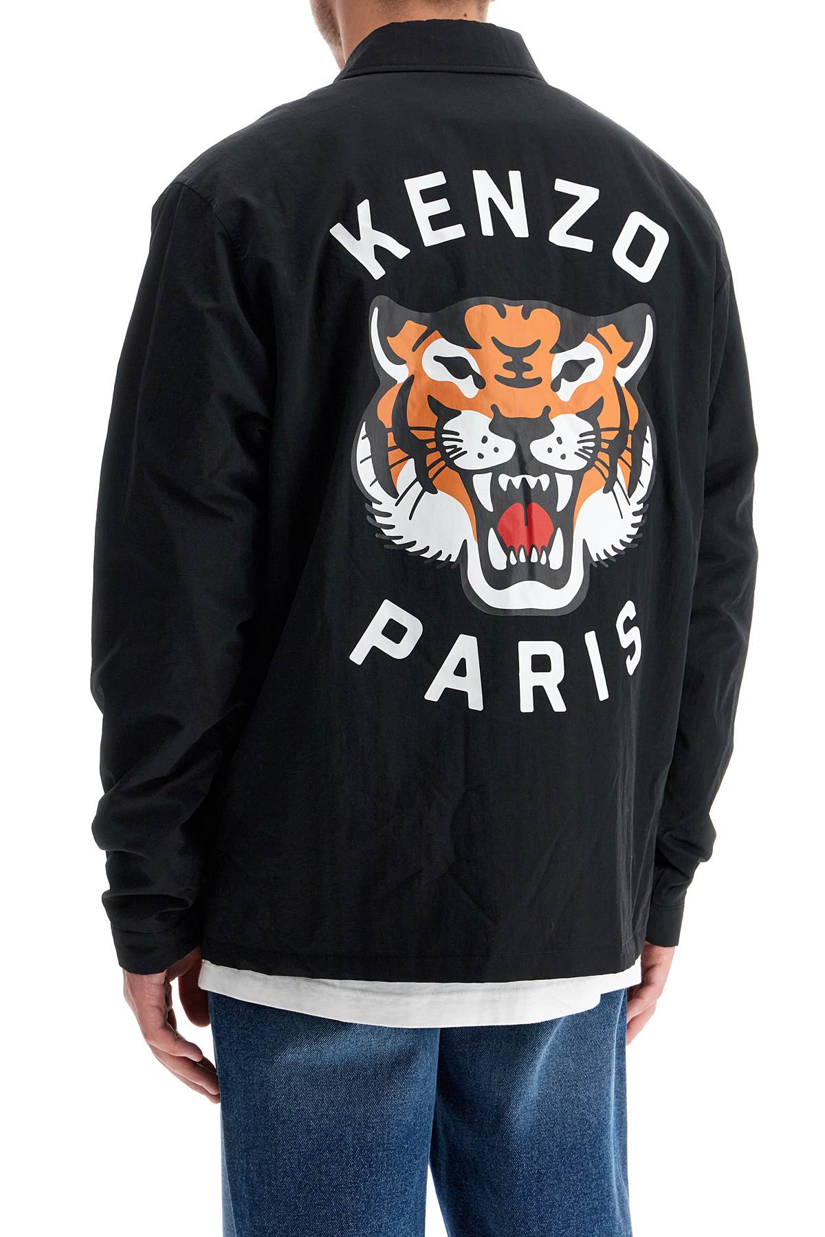 Kenzo Lucky Tiger Nylon Overshirt image 2