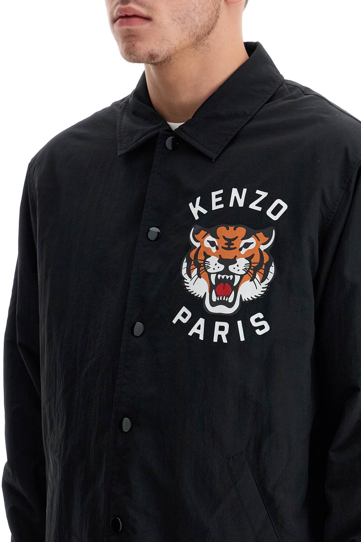 Kenzo Lucky Tiger Nylon Overshirt image 3