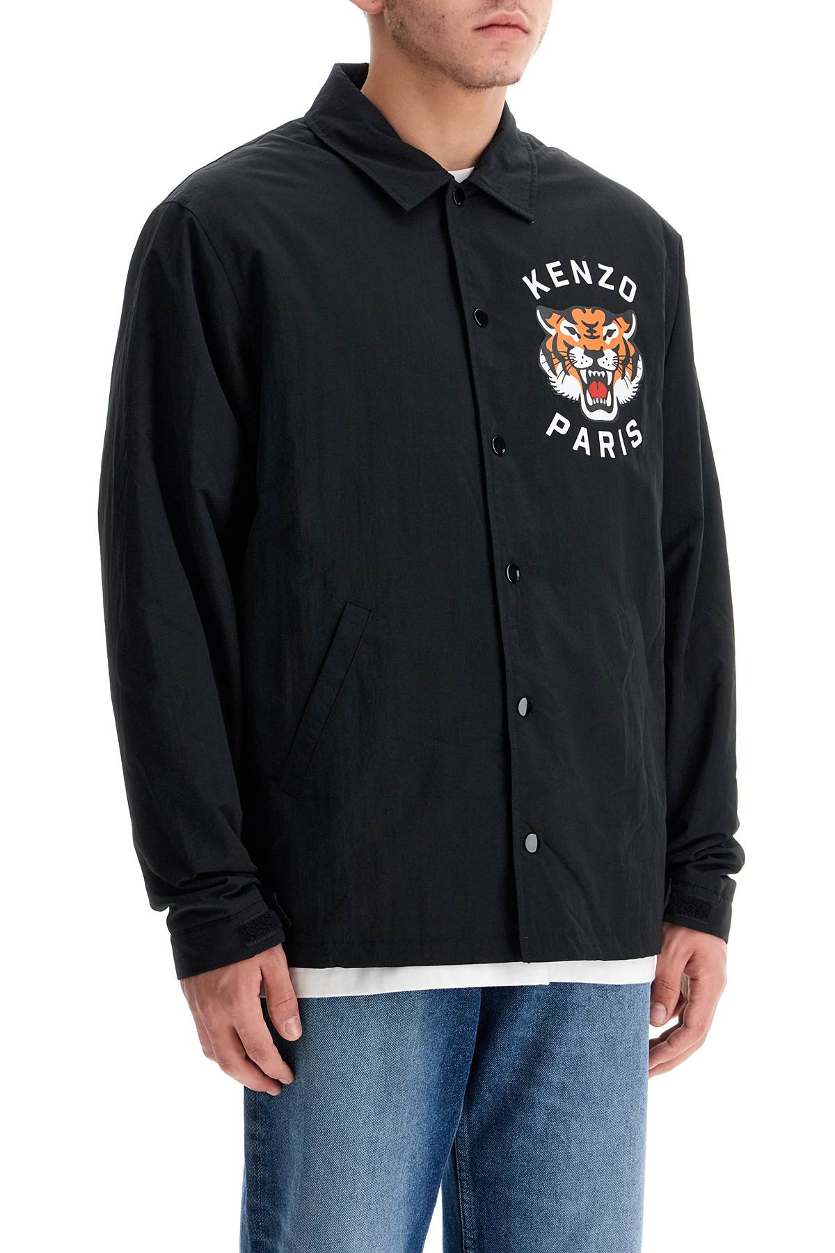 Kenzo Lucky Tiger Nylon Overshirt image 1